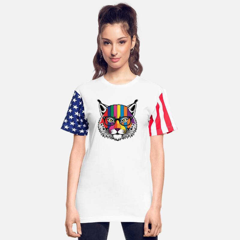 Lynx Cat Cool with Glasses