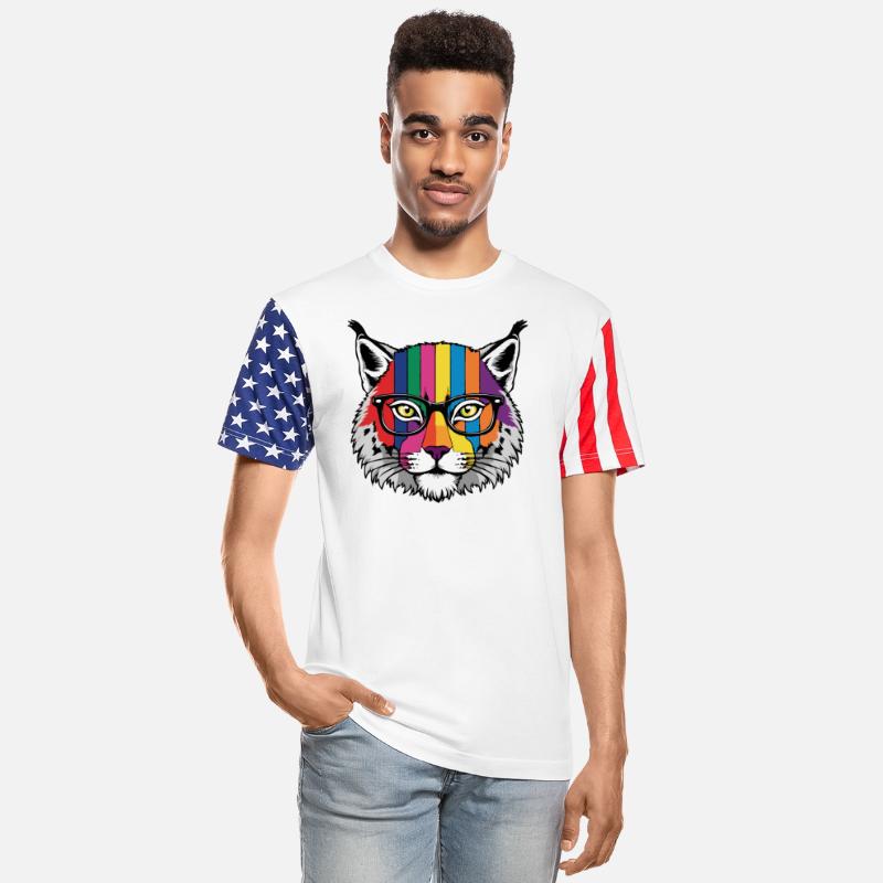 Lynx Cat Cool with Glasses