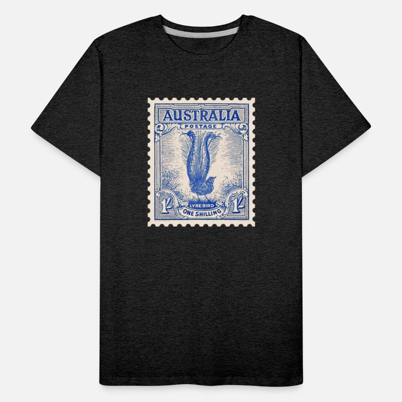 Lyre Bird Postage Stamp