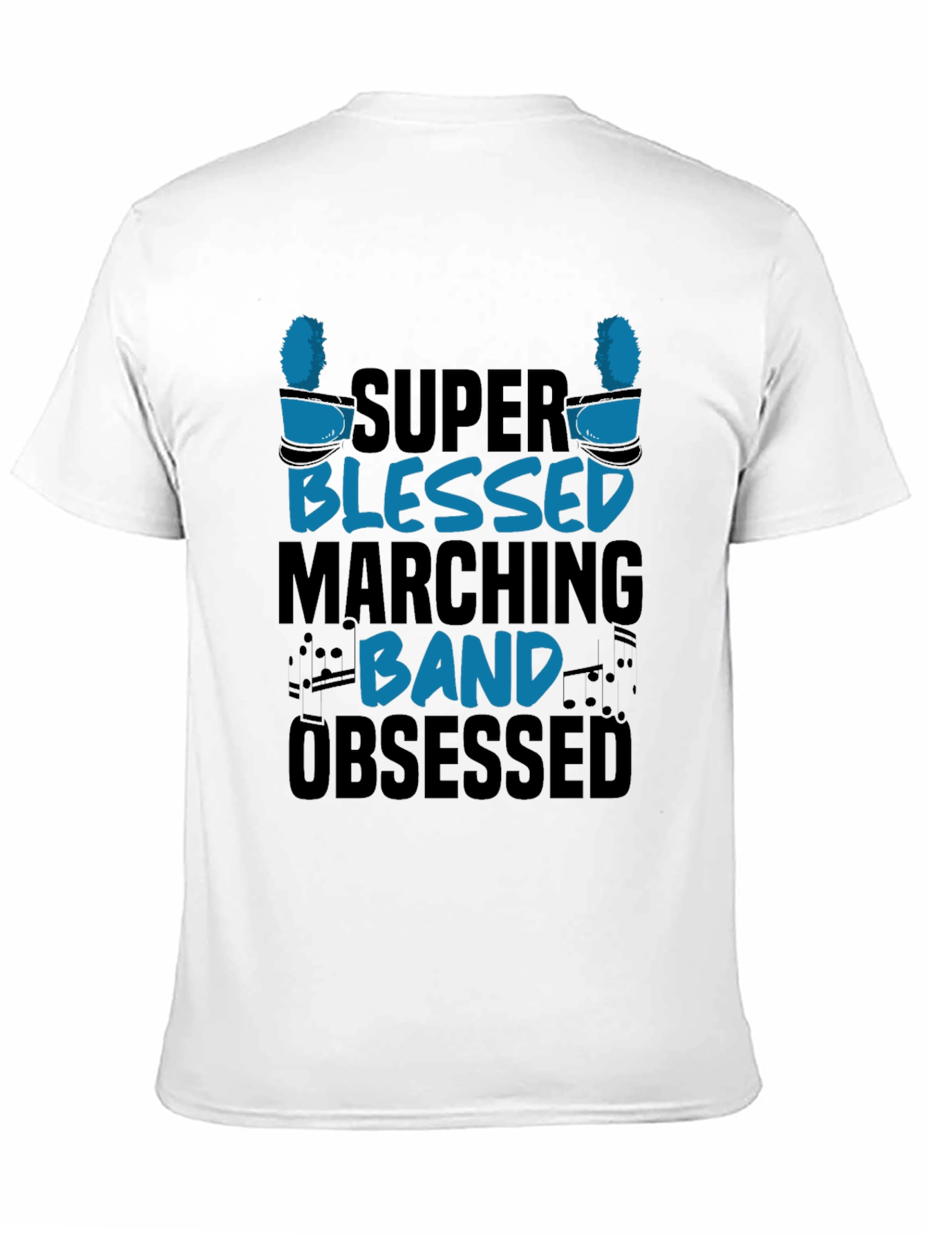 Super Blessed Marching Band Obsessed T-Shirt