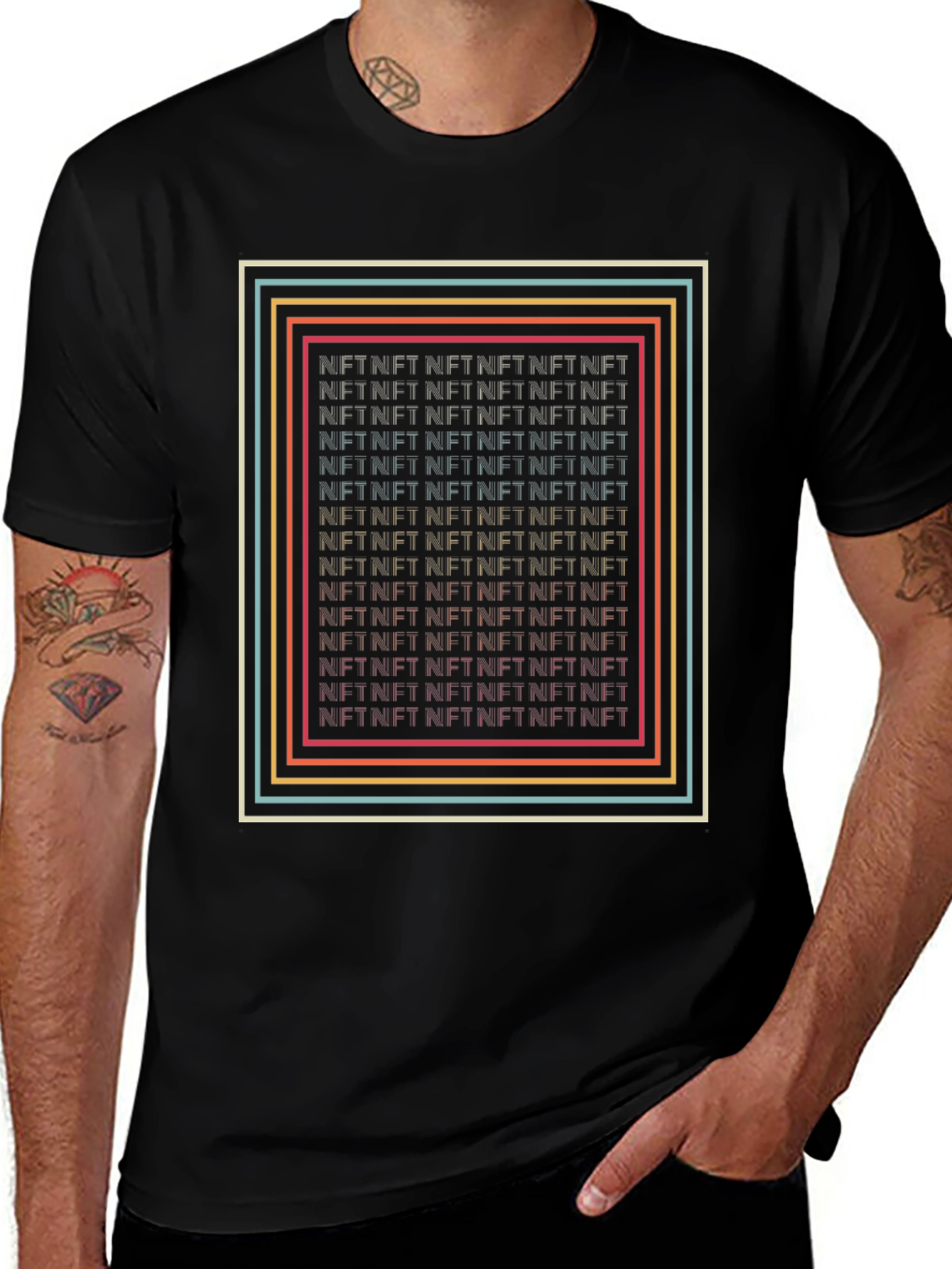 NFT Graphic Tee - Black
