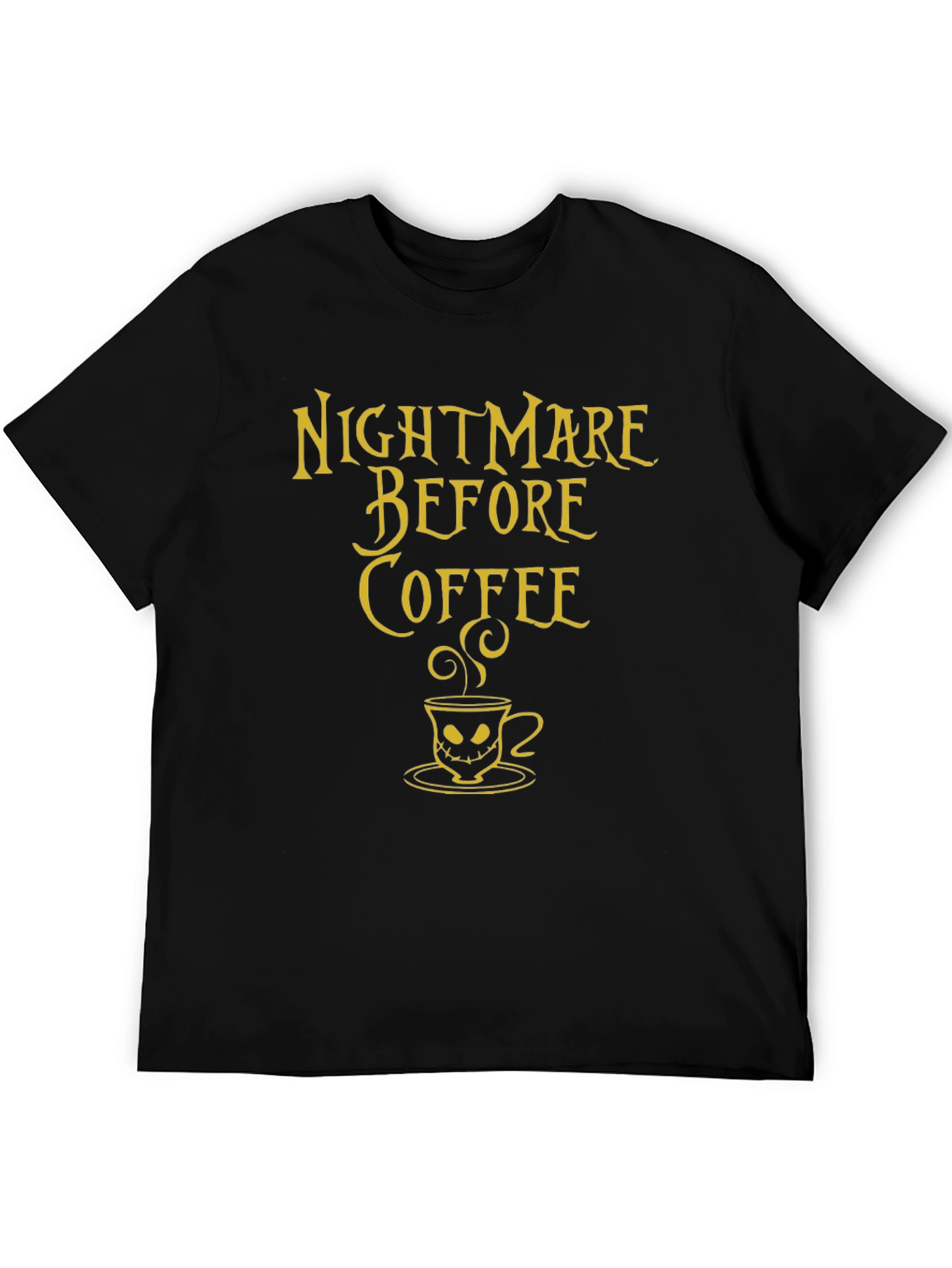 Nightmare Before Coffee Graphic T-Shirt