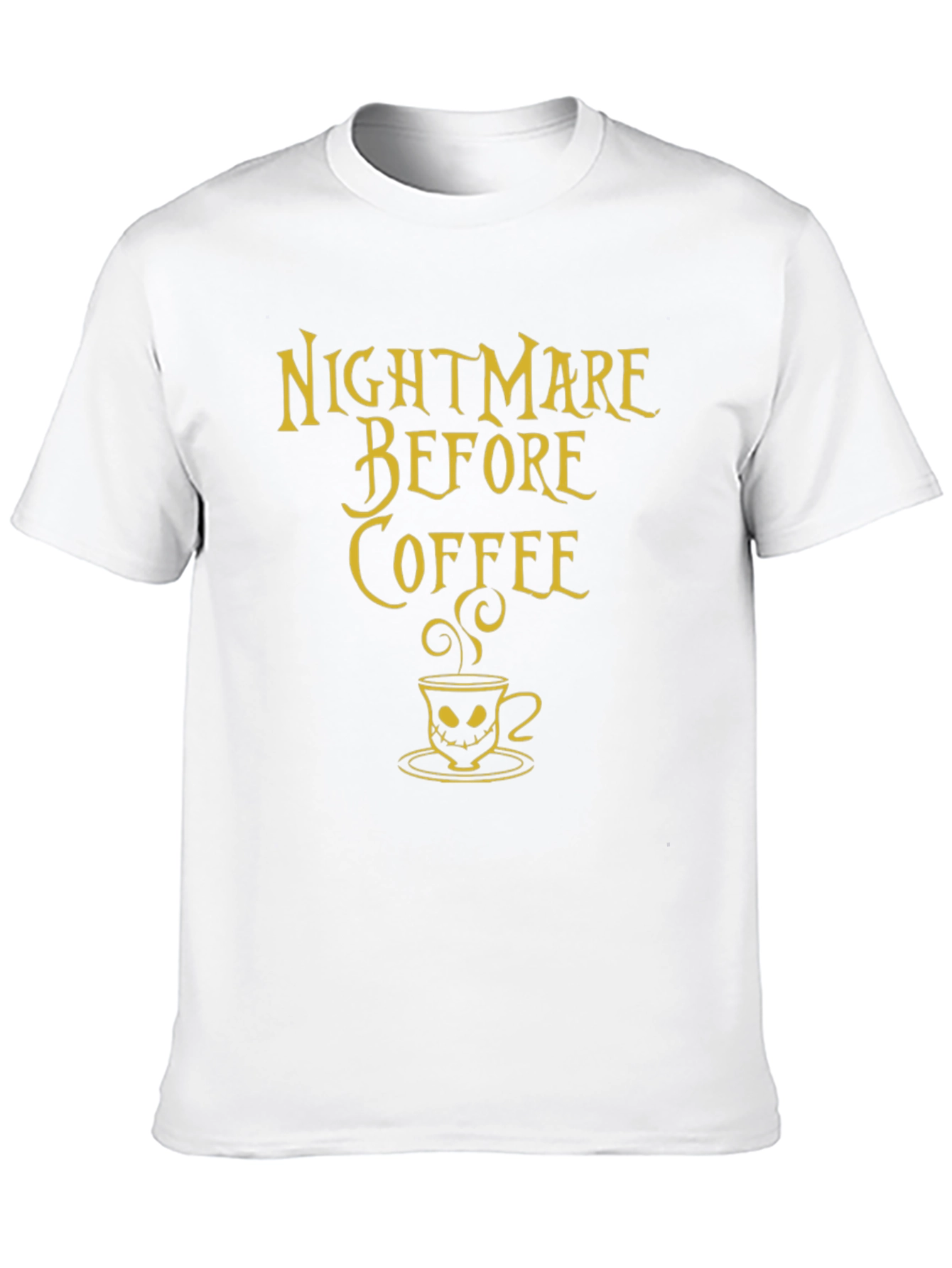 Nightmare Before Coffee Graphic T-Shirt
