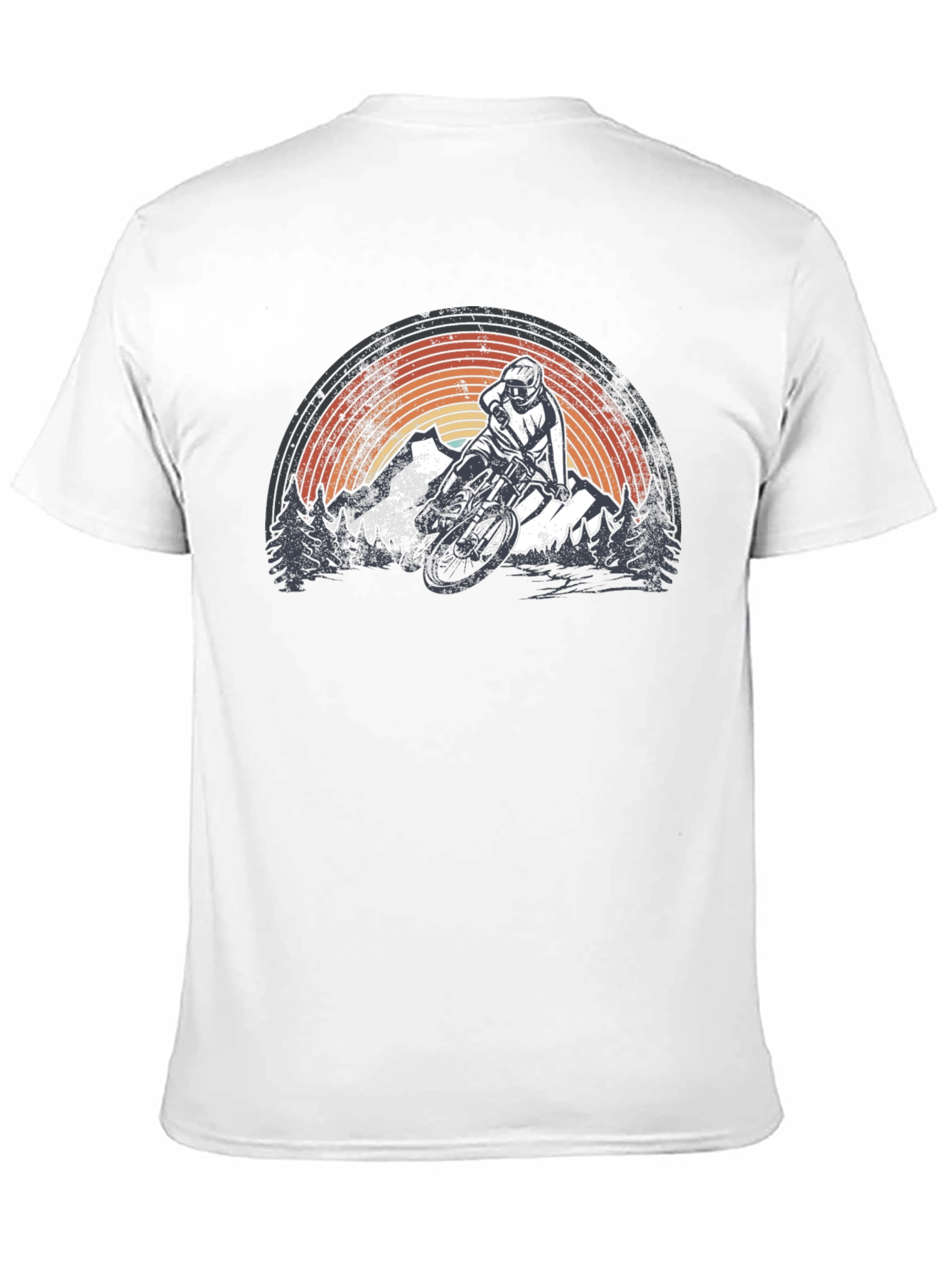 Mountain Biking Graphic T-Shirt - Adventure Ready!