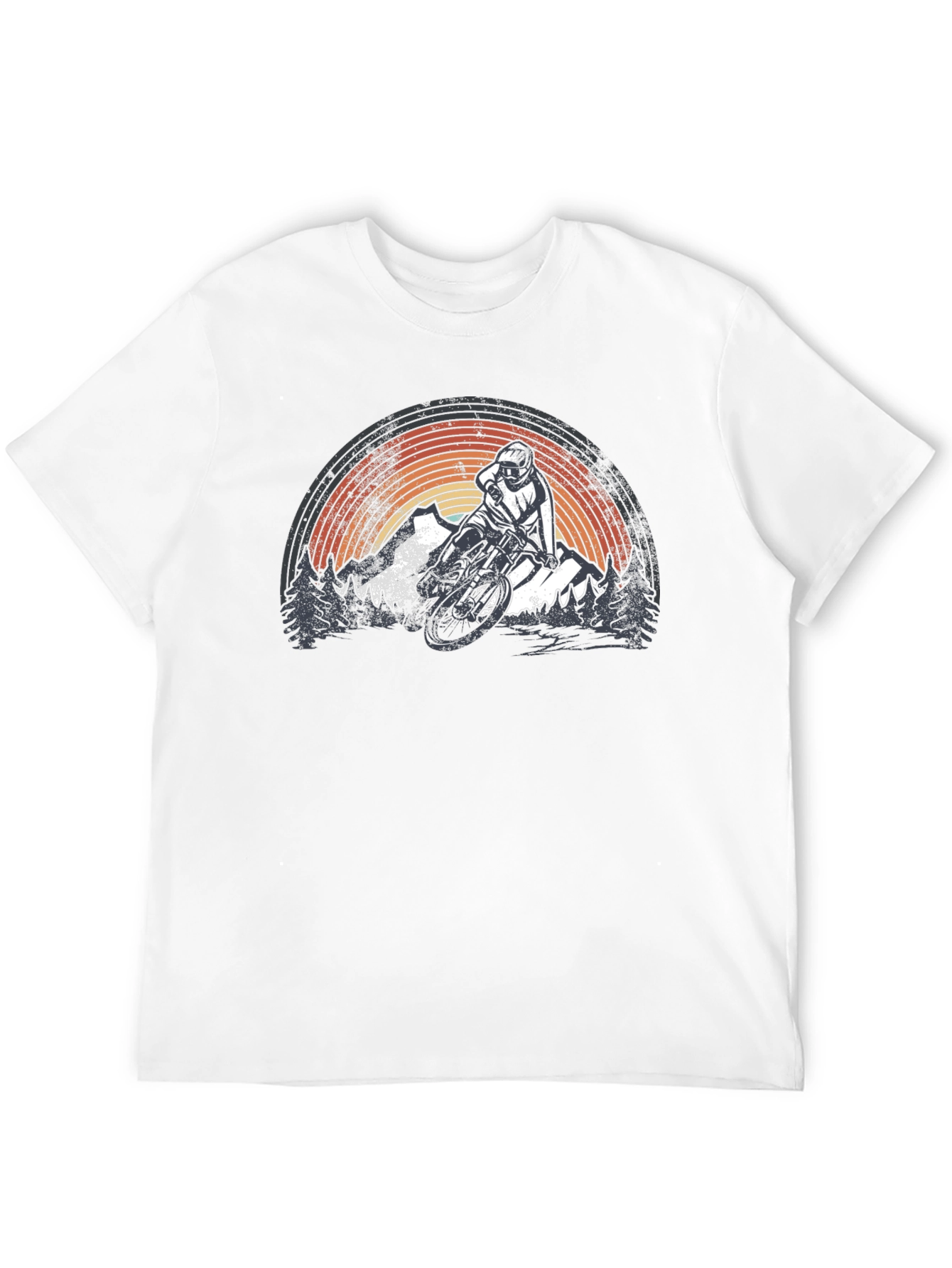 Mountain Biking Graphic T-Shirt - Adventure Ready!
