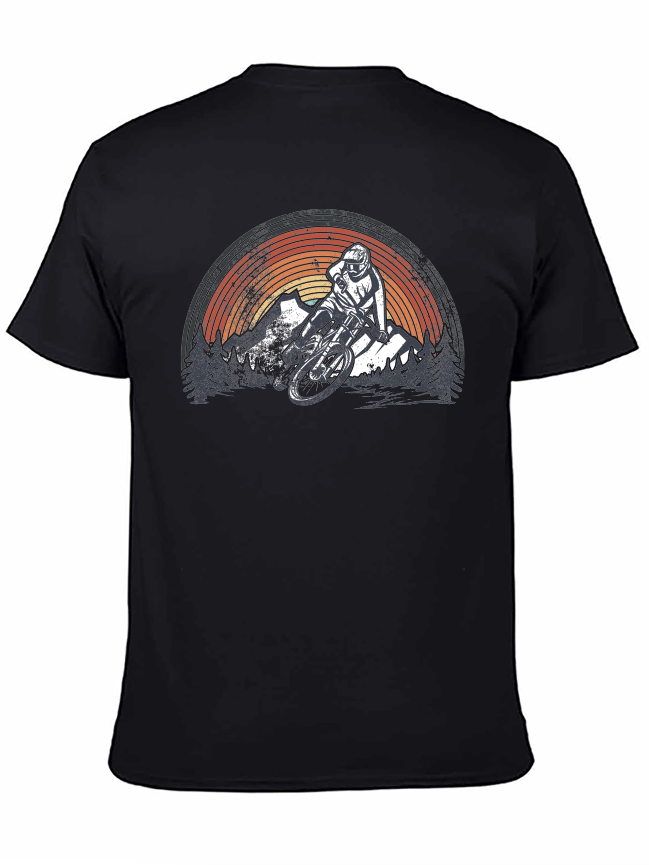 Mountain Biking Graphic T-Shirt - Adventure Ready!