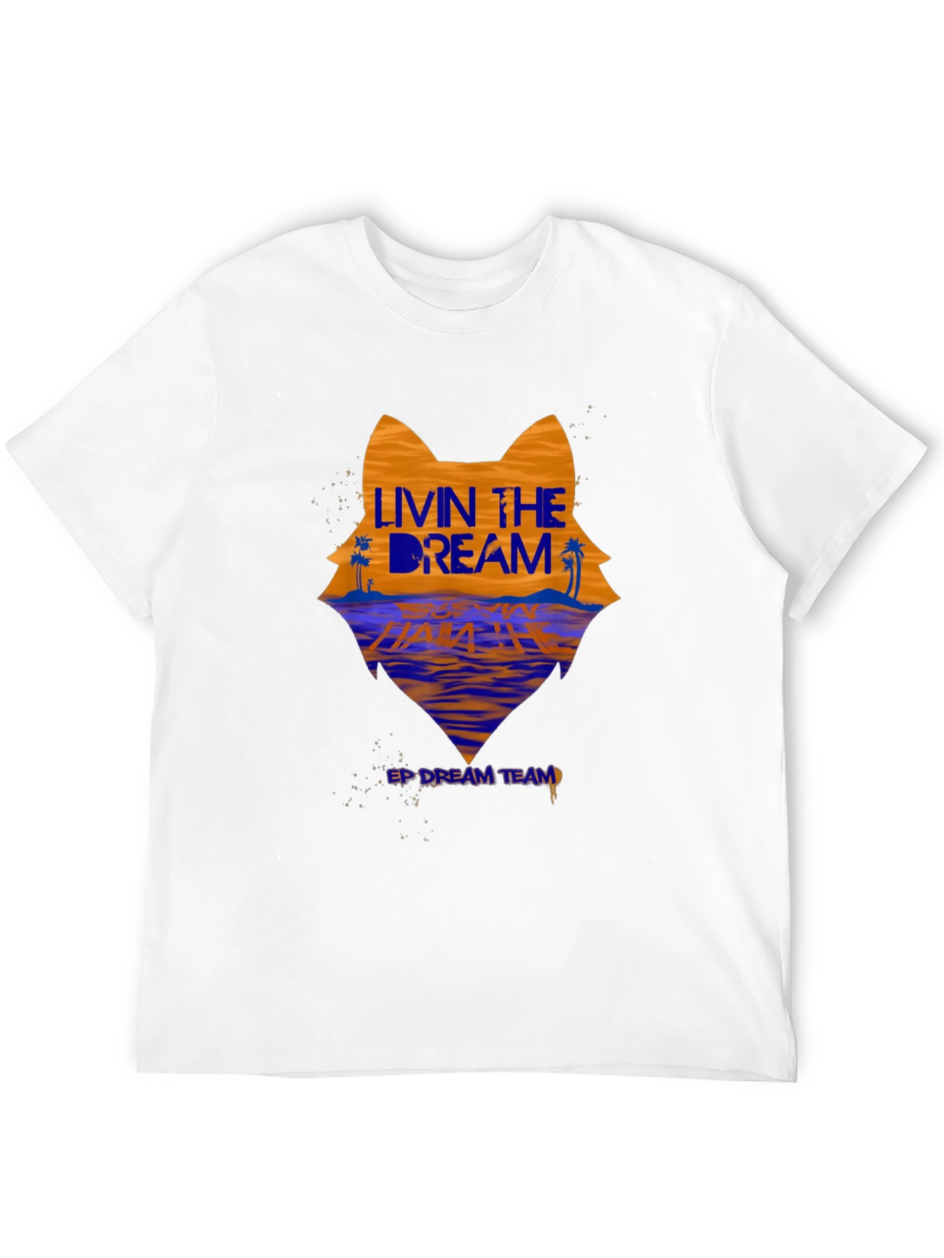 Livin the Dream Graphic Tee - Wolf Beach