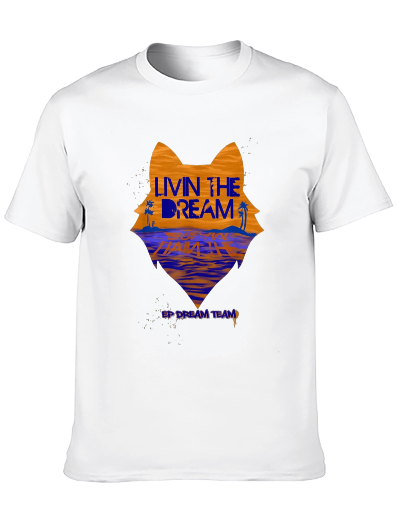 Livin the Dream Graphic Tee - Wolf Beach