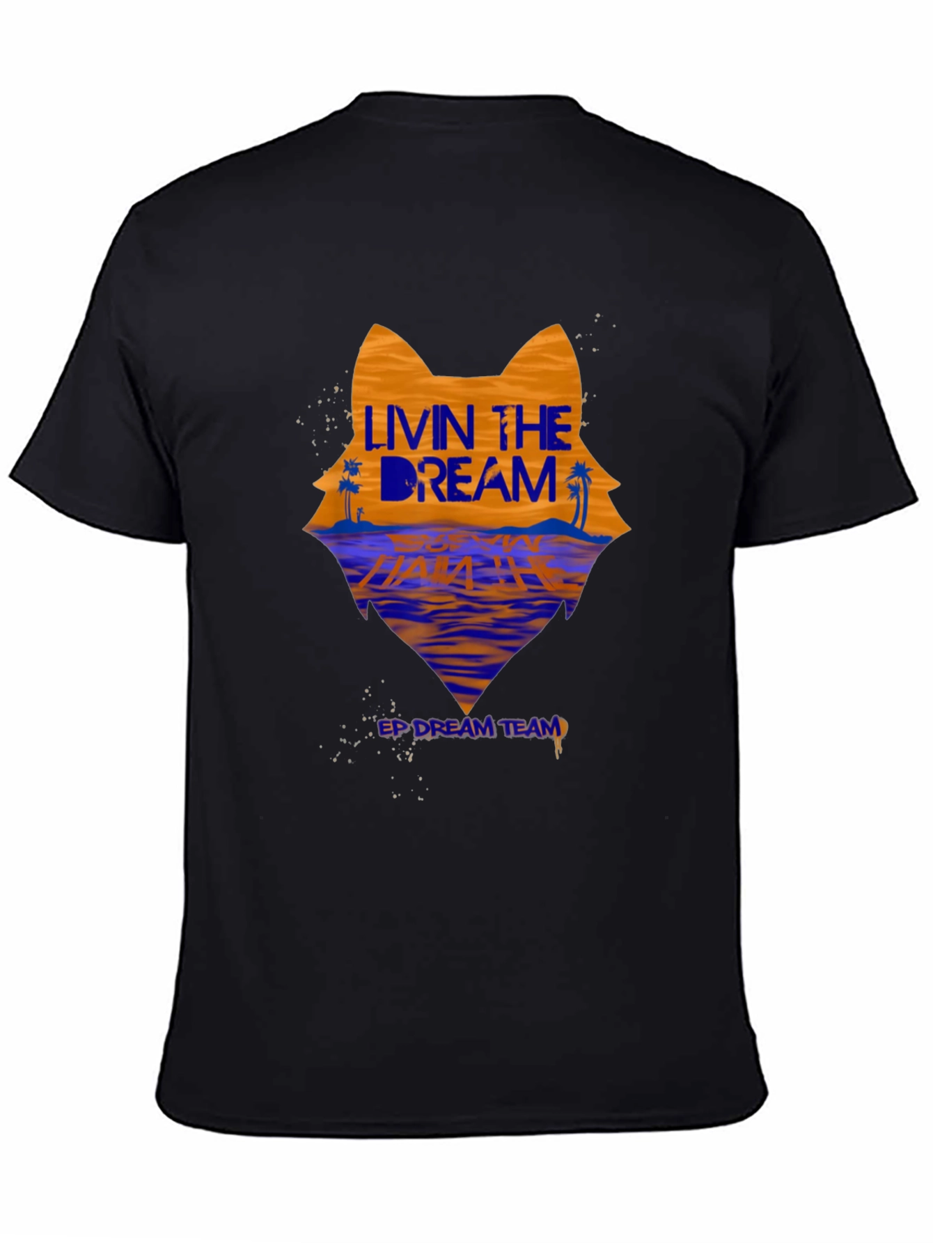 Livin the Dream Graphic Tee - Wolf Beach