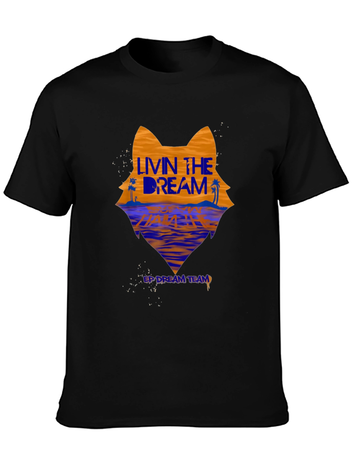 Livin the Dream Graphic Tee - Wolf Beach