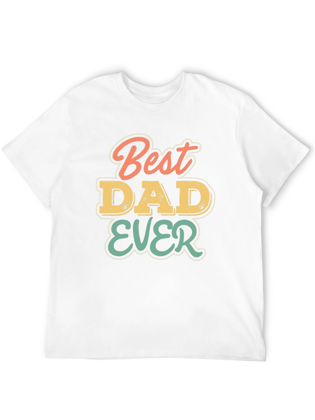 Best Dad Ever T-Shirt - Retro Design