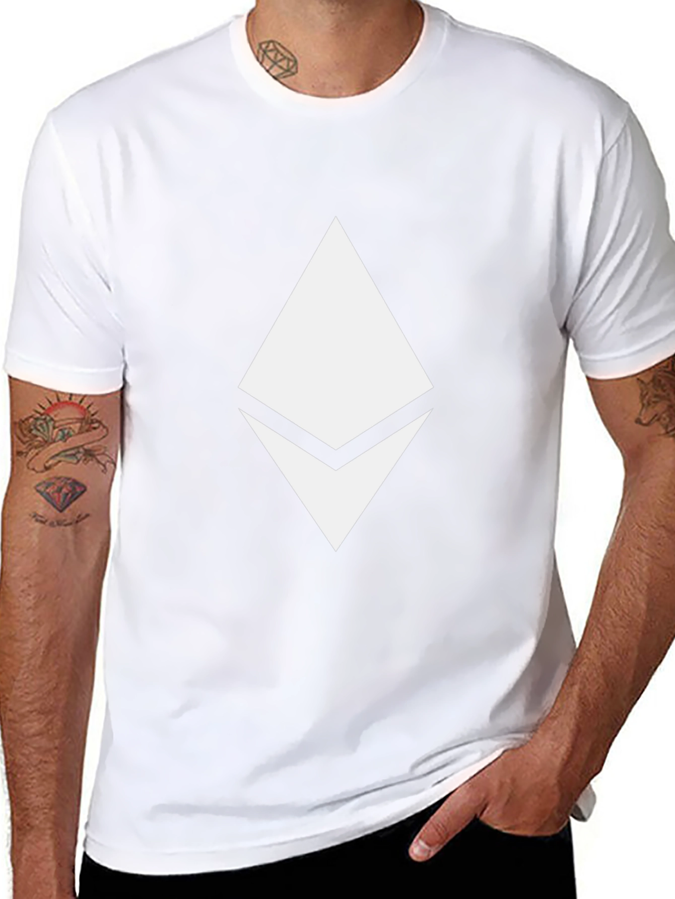 Ethereum Logo T-Shirt - Crypto Fashion