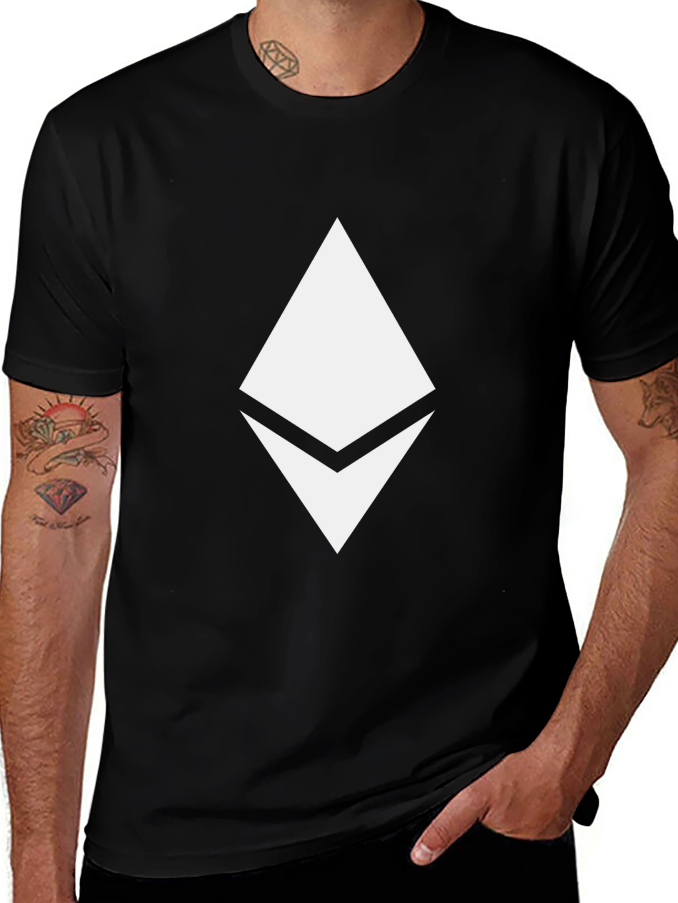 Ethereum Logo T-Shirt - Crypto Fashion