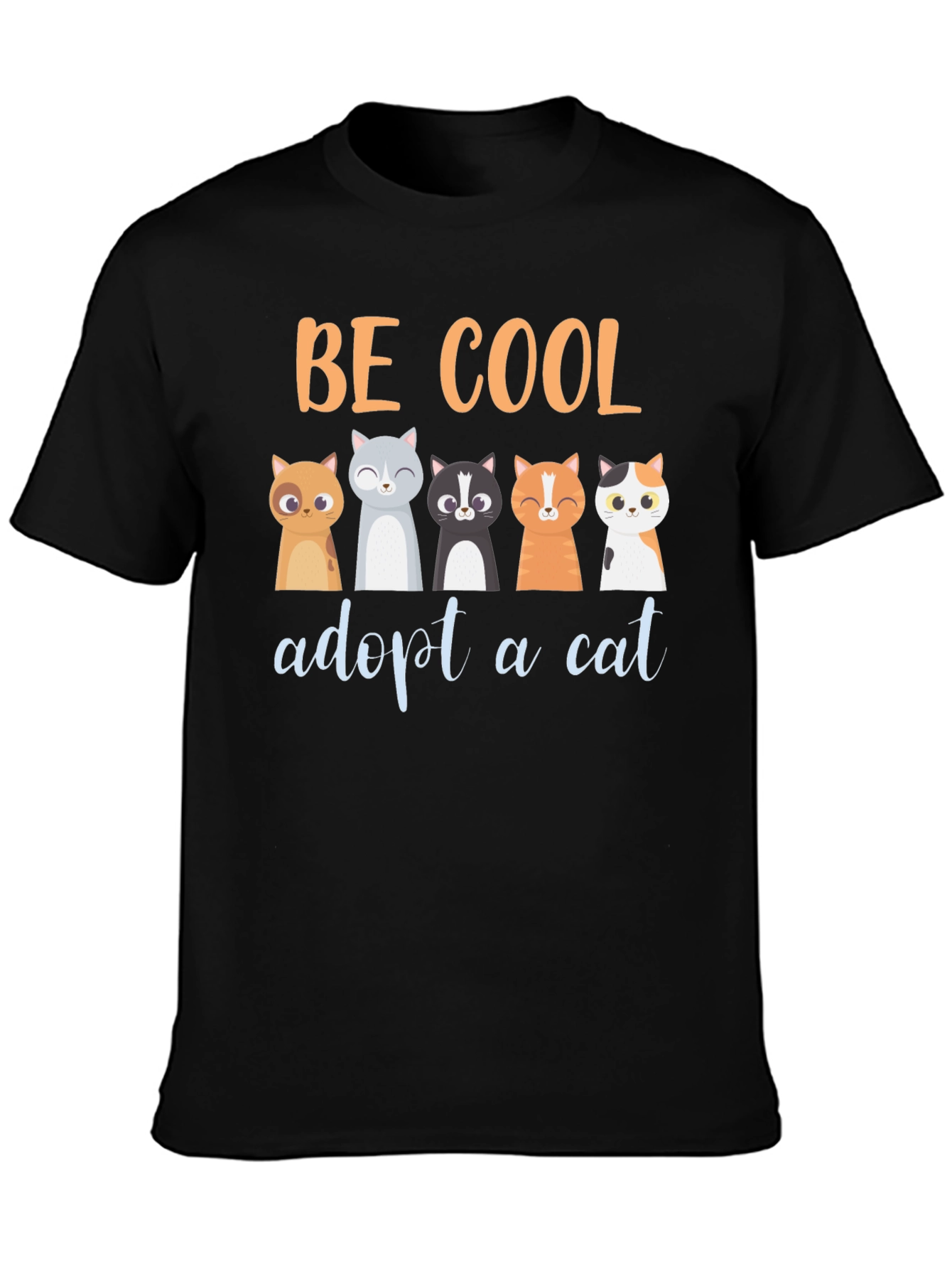 Be Cool Adopt a Cat T-Shirt