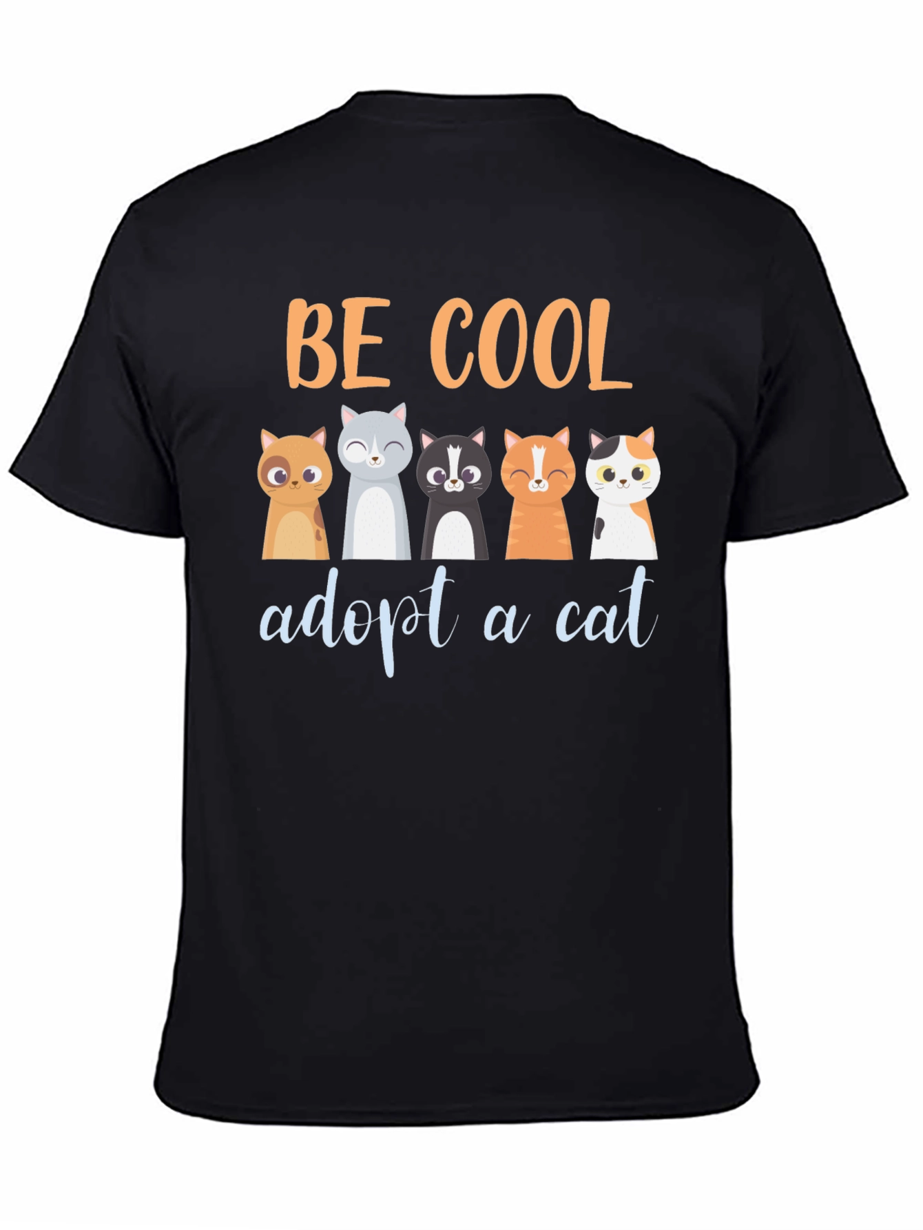Be Cool Adopt a Cat T-Shirt