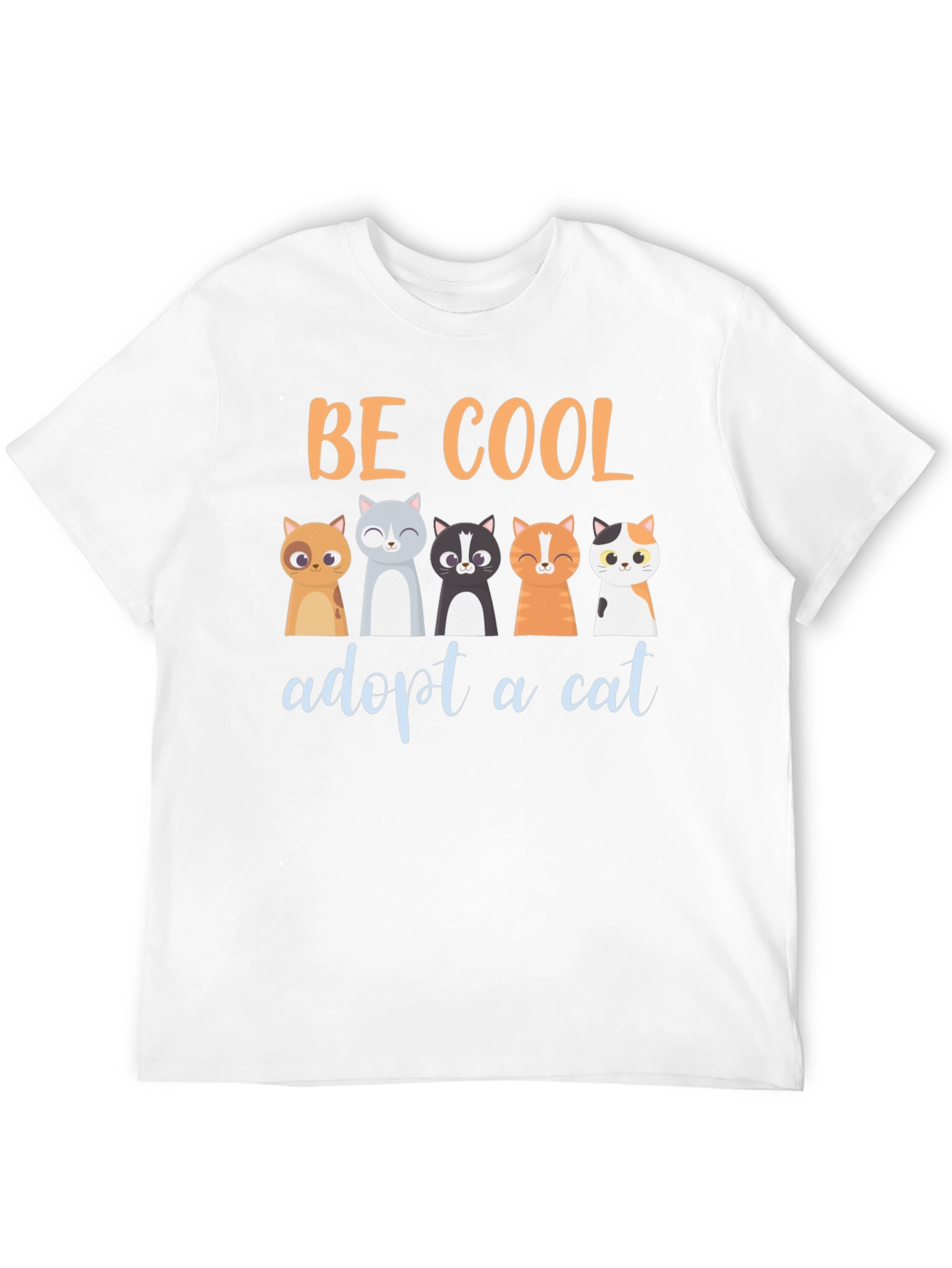 Be Cool Adopt a Cat T-Shirt