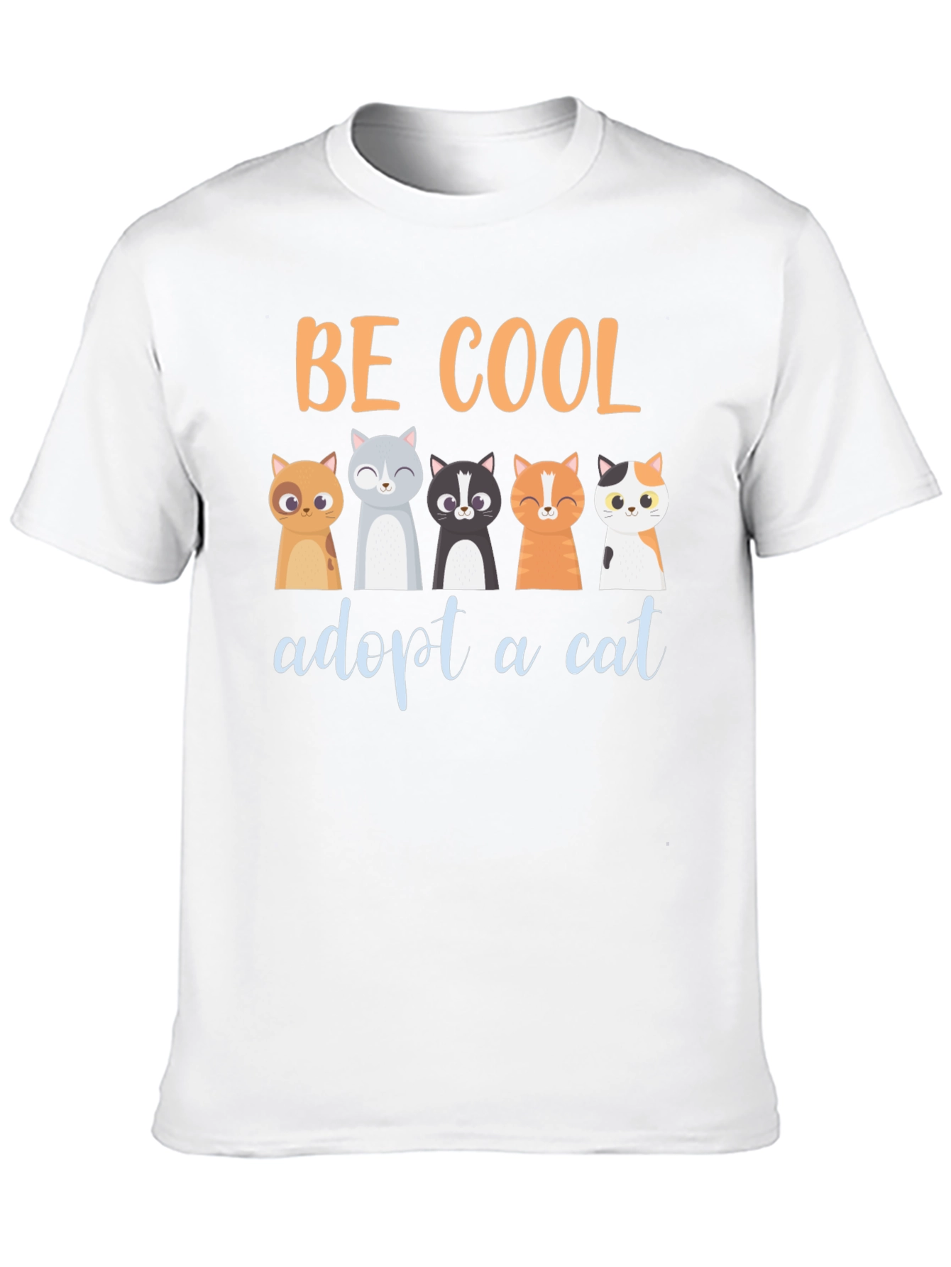 Be Cool Adopt a Cat T-Shirt