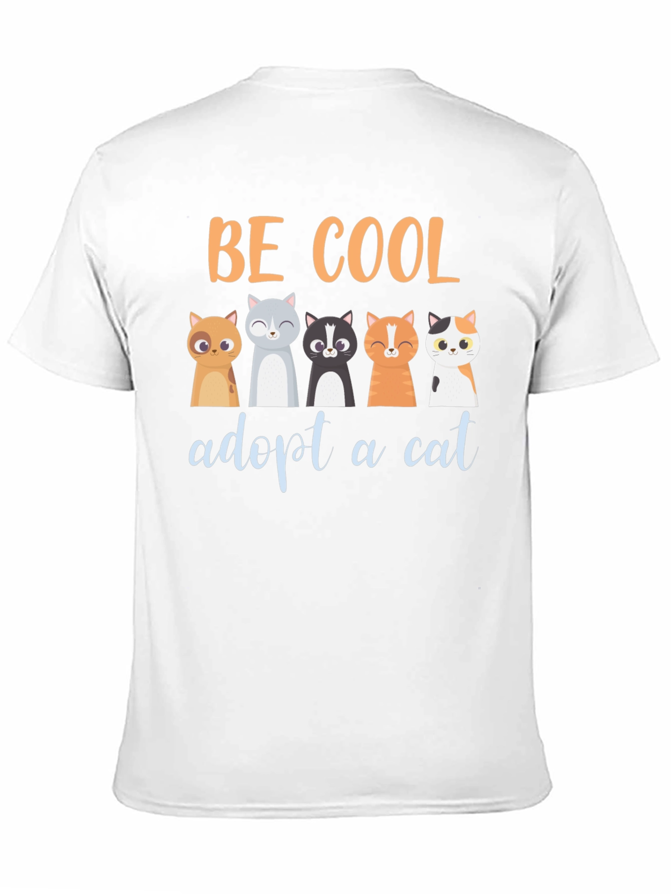 Be Cool Adopt a Cat T-Shirt