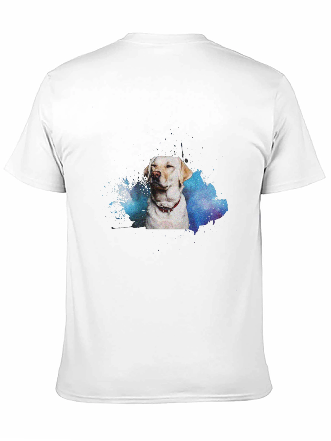 Galaxy Labrador T-Shirt – Artistic Dog Lover Graphic Tee