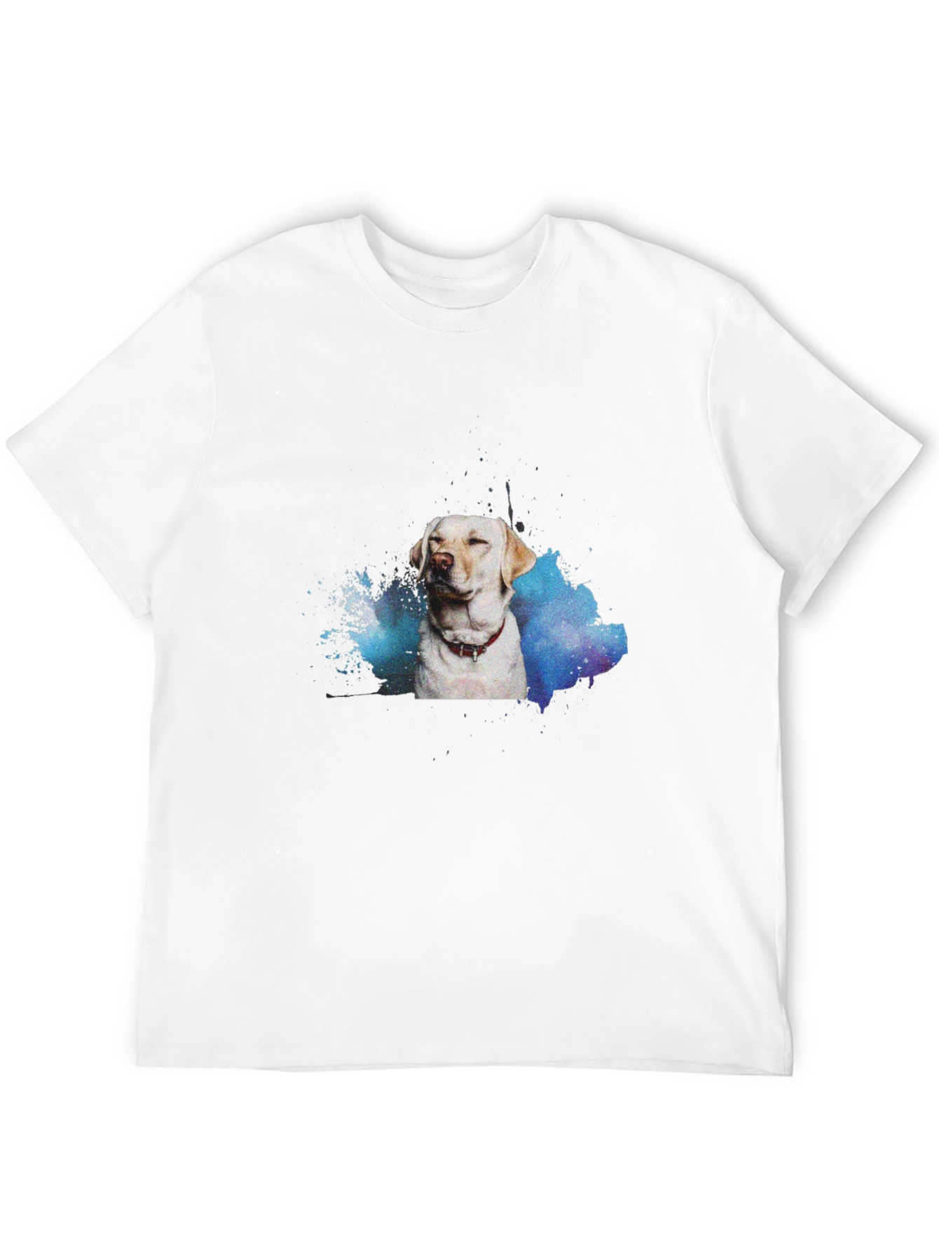 Galaxy Labrador T-Shirt – Artistic Dog Lover Graphic Tee