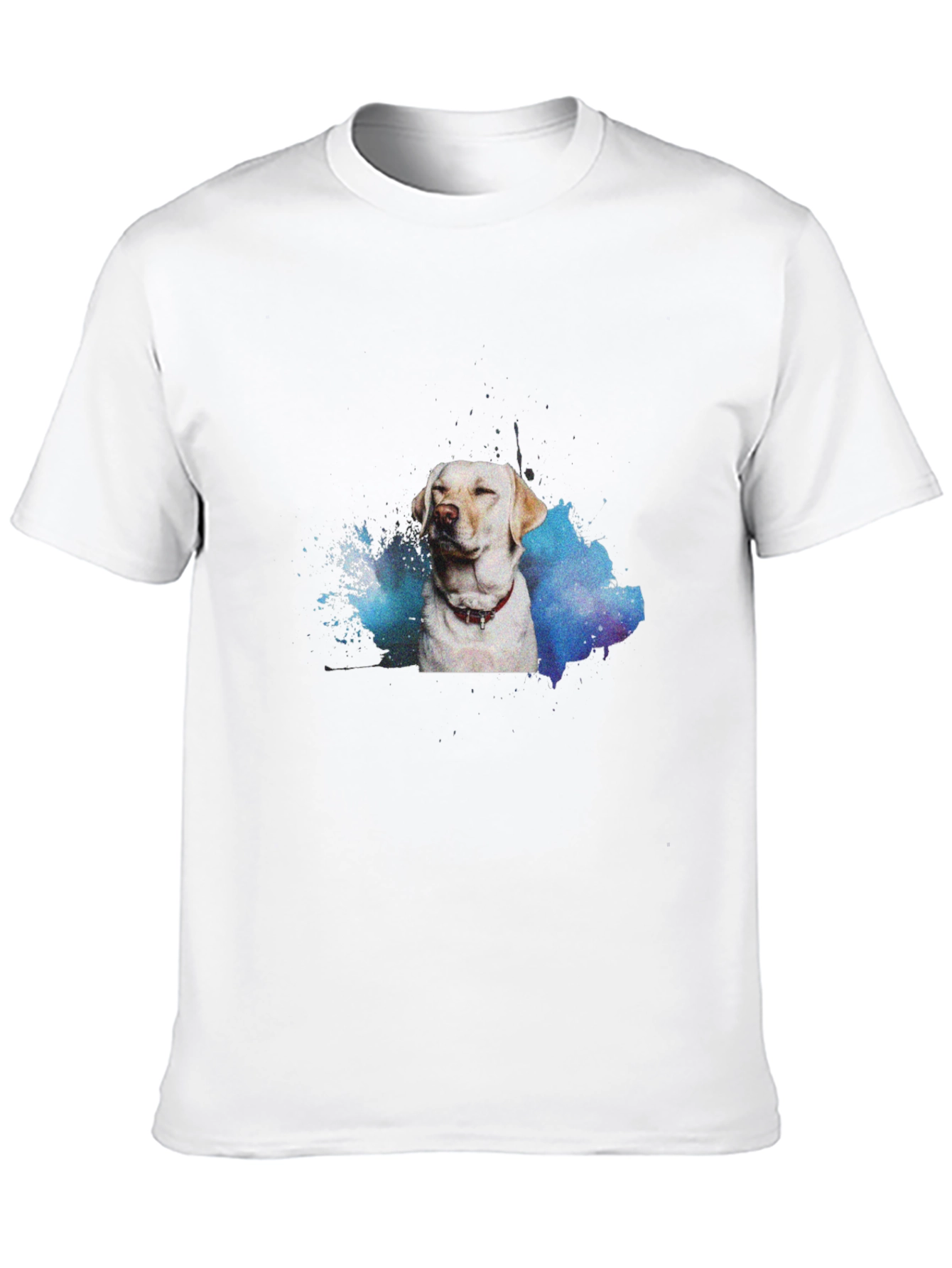 Galaxy Labrador T-Shirt – Artistic Dog Lover Graphic Tee