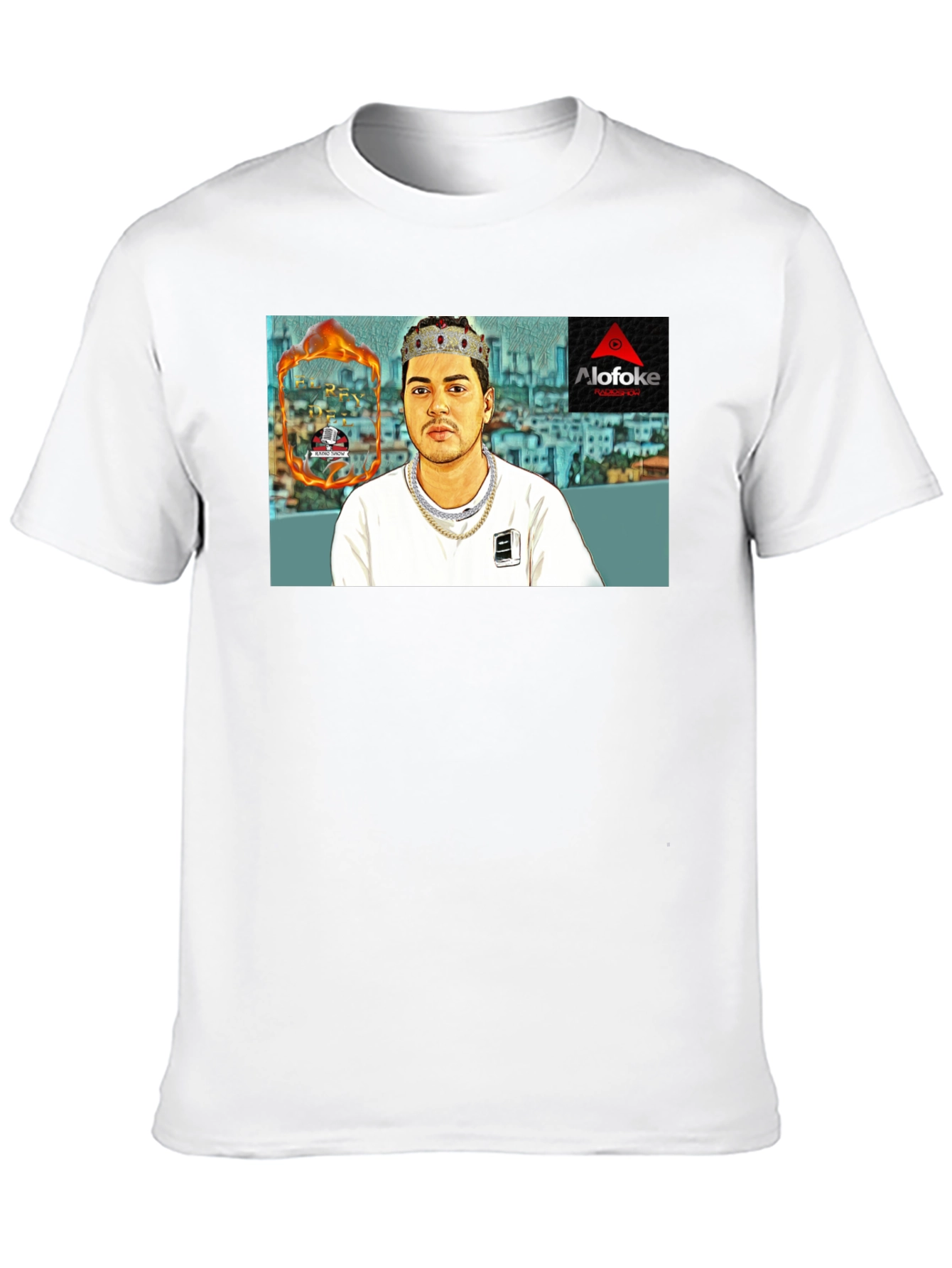 AlofoKe Graphic T-Shirt - Trendy Black Tee