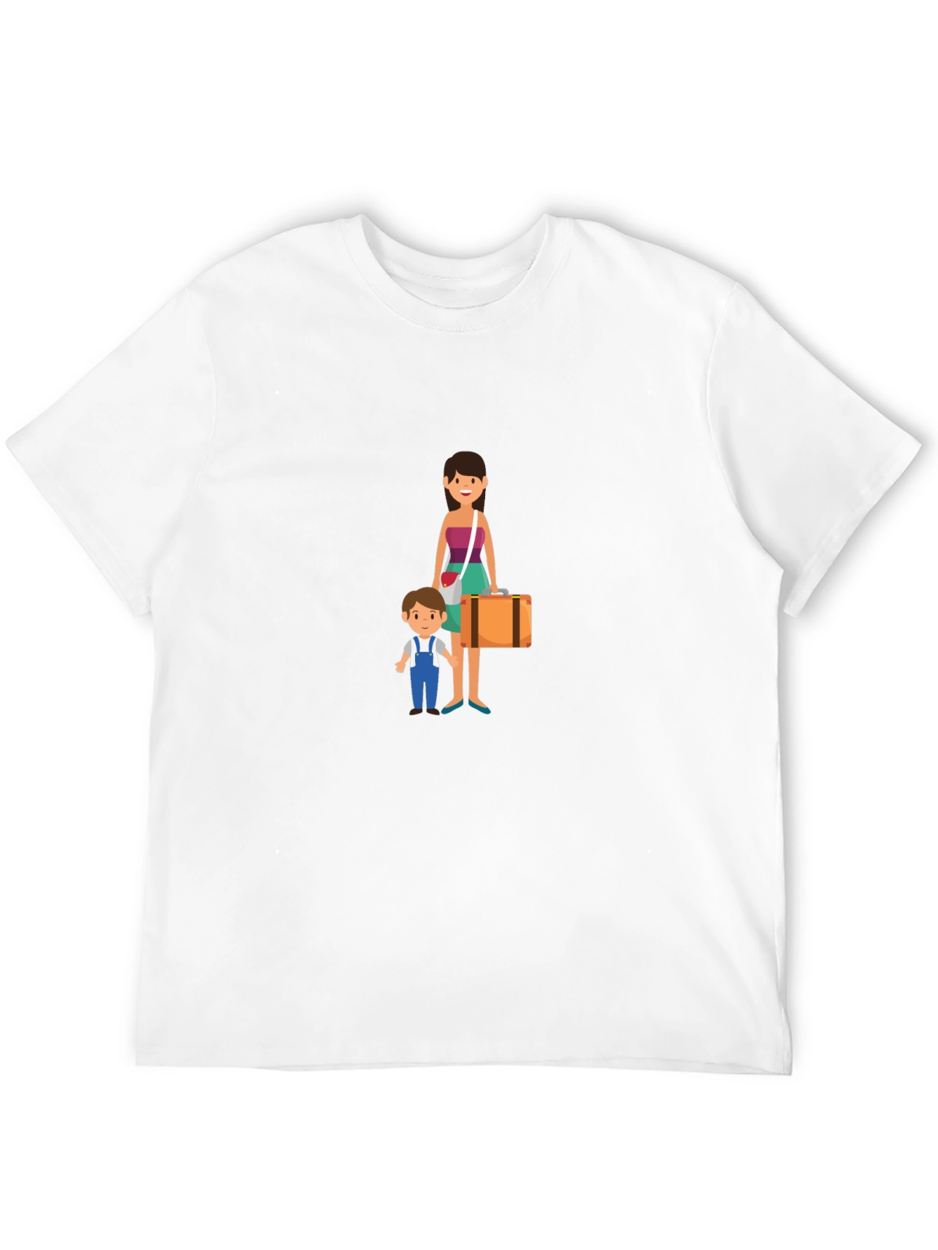 Family Travel Graphic Tee - Black