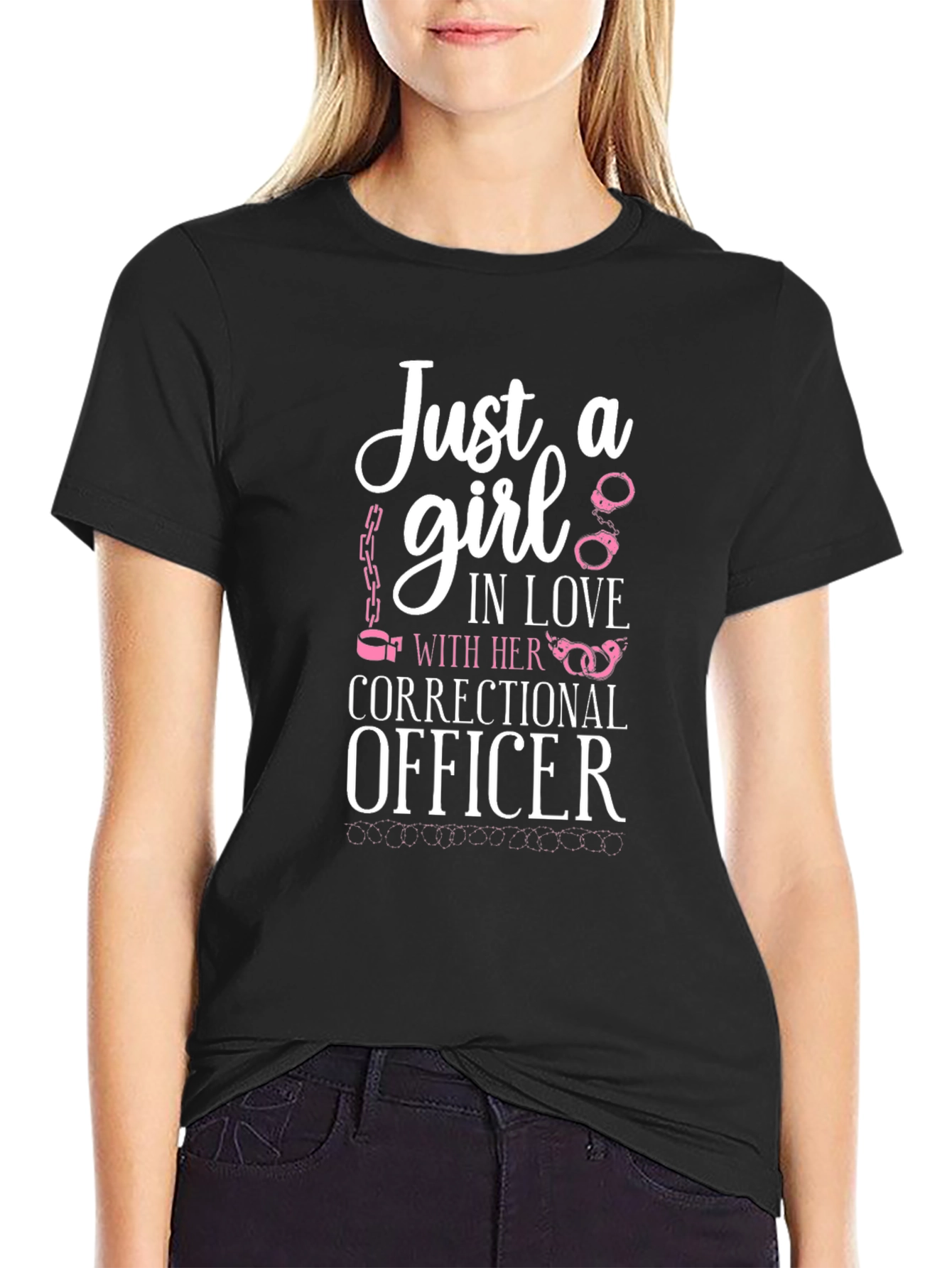Correctional Officer Girlfriend T-Shirt