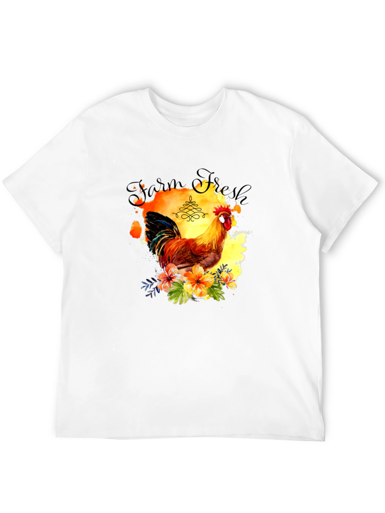 Farm Fresh Rooster Graphic Tee