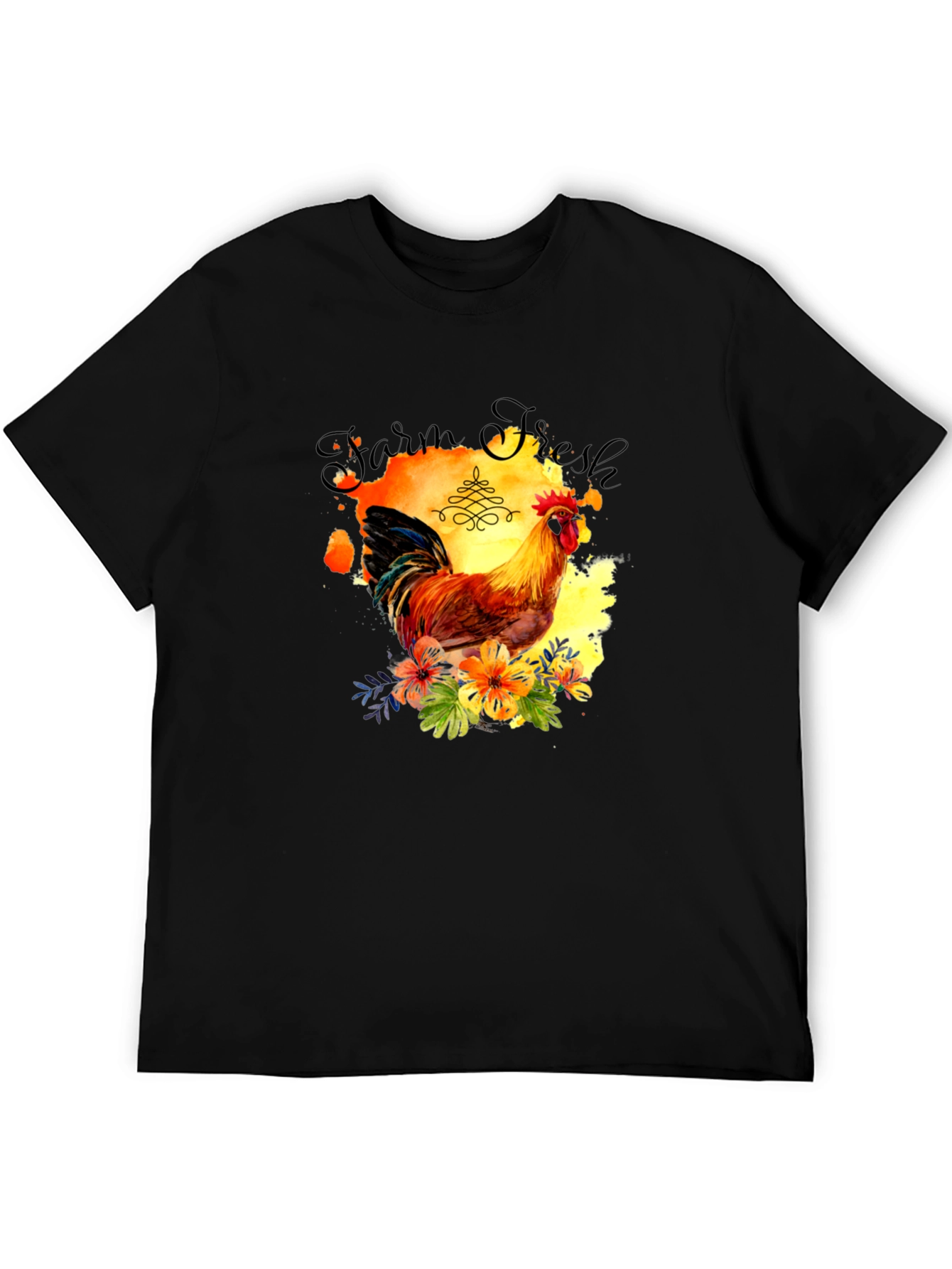 Farm Fresh Rooster Graphic Tee