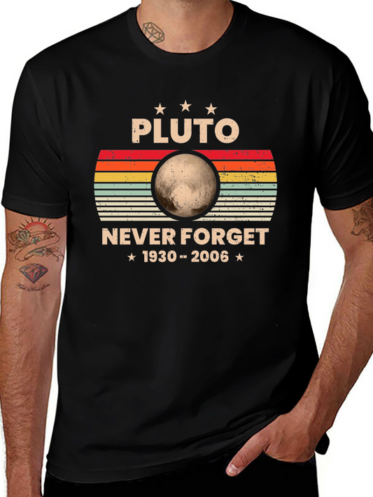 Pluto Never Forget Vintage T-Shirt