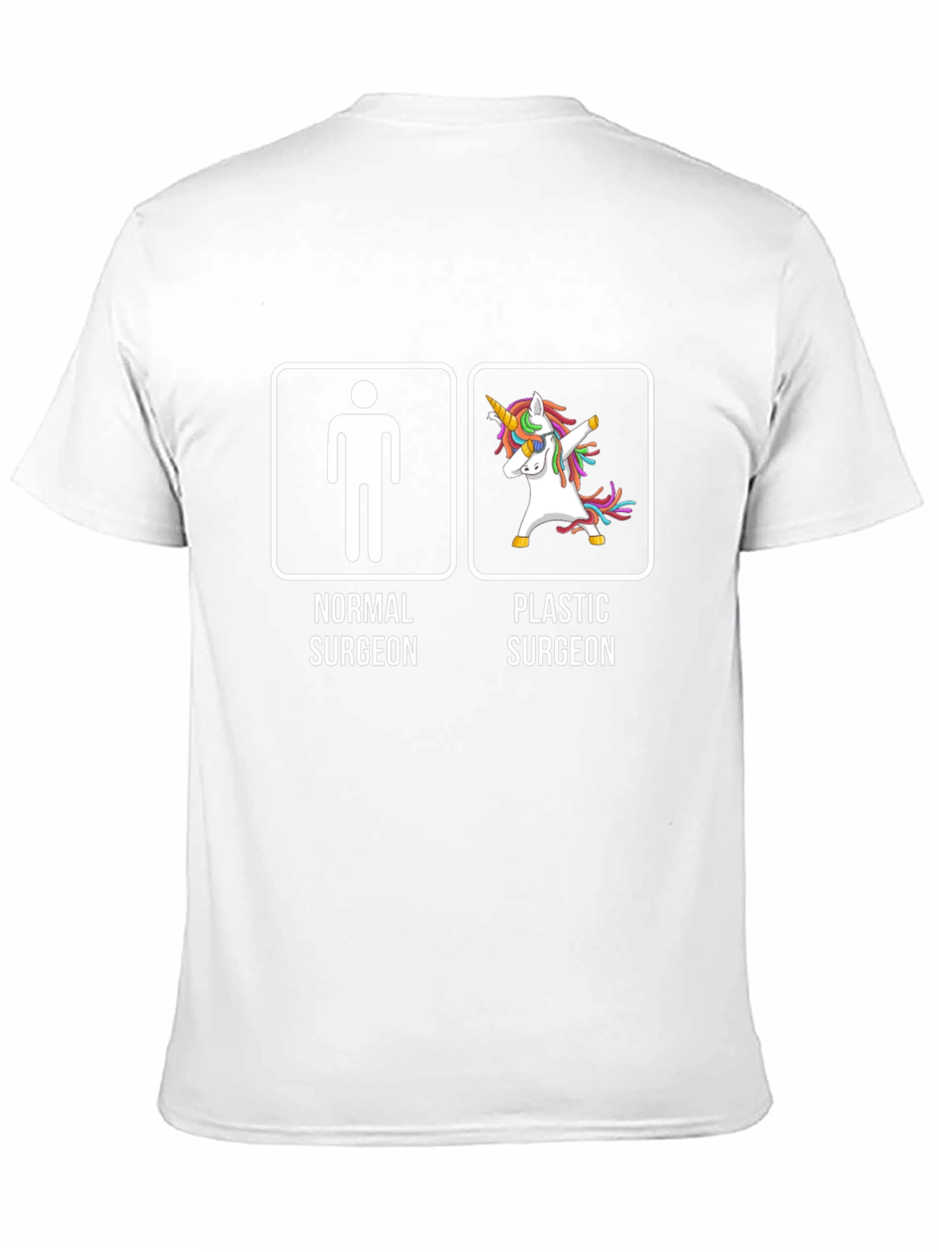 Normal vs Plastic Surgeon T-Shirt