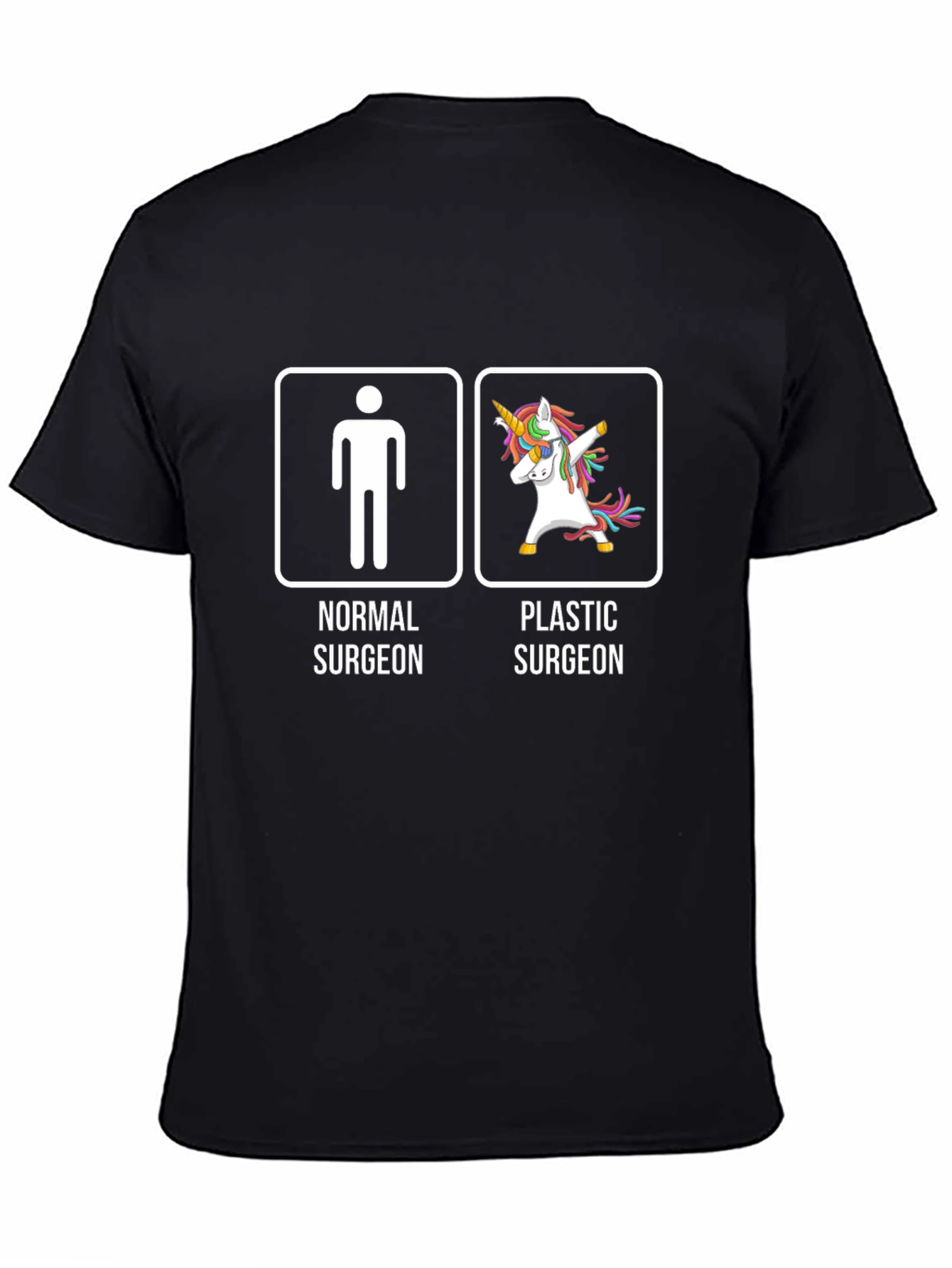 Normal vs Plastic Surgeon T-Shirt