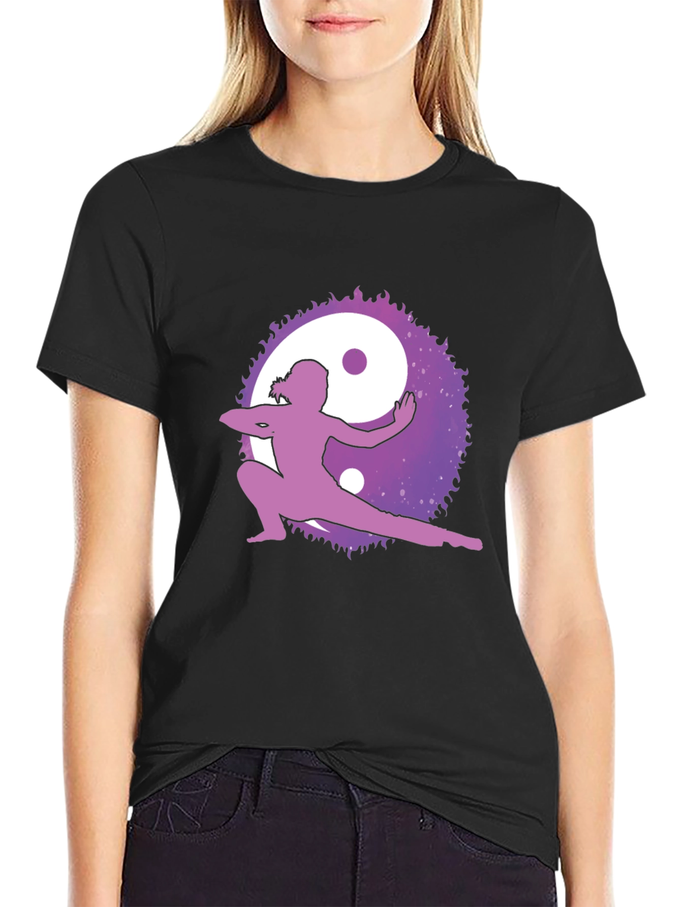 Yin Yang Martial Arts Graphic Tee