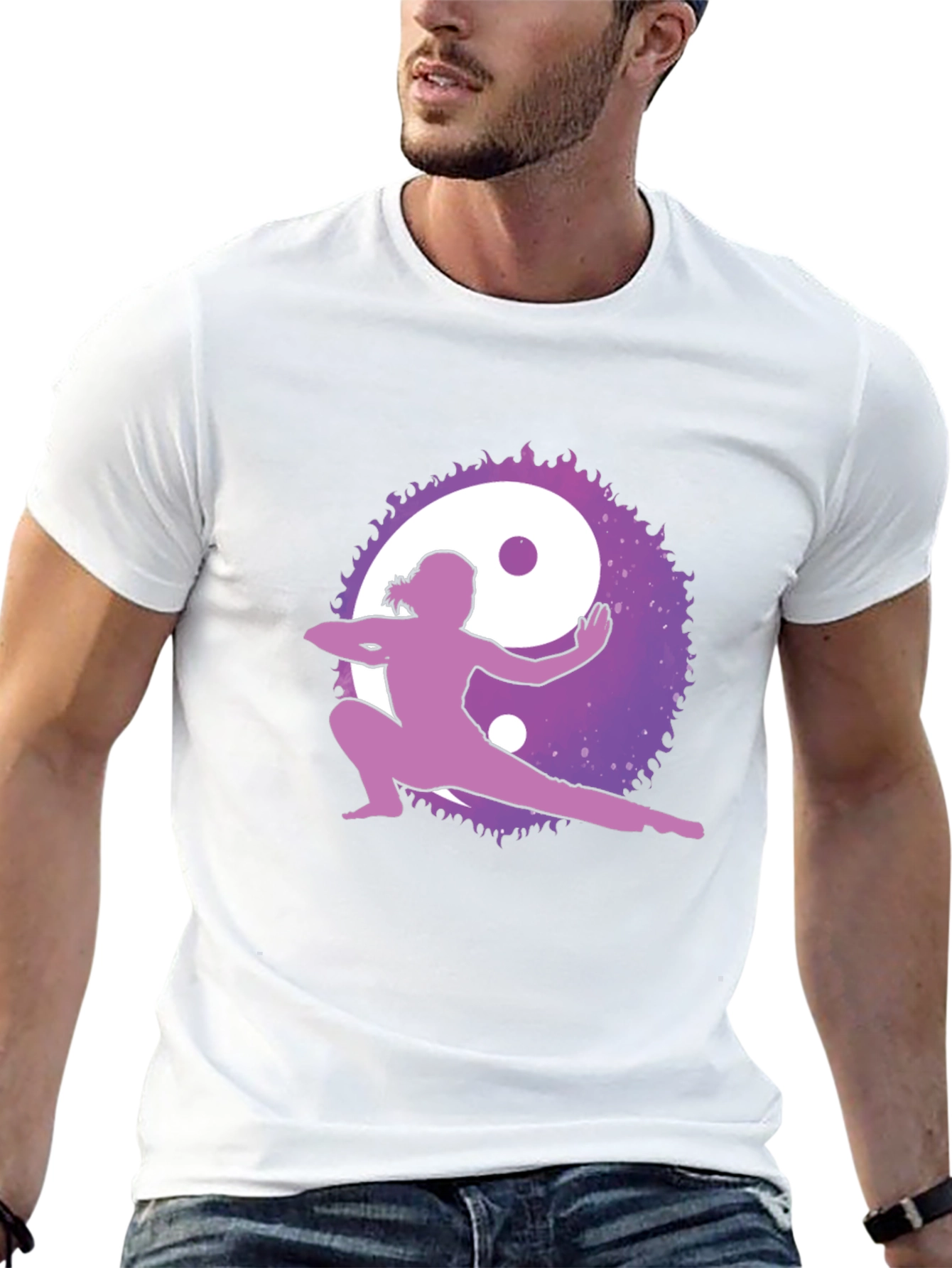 Yin Yang Martial Arts Graphic Tee