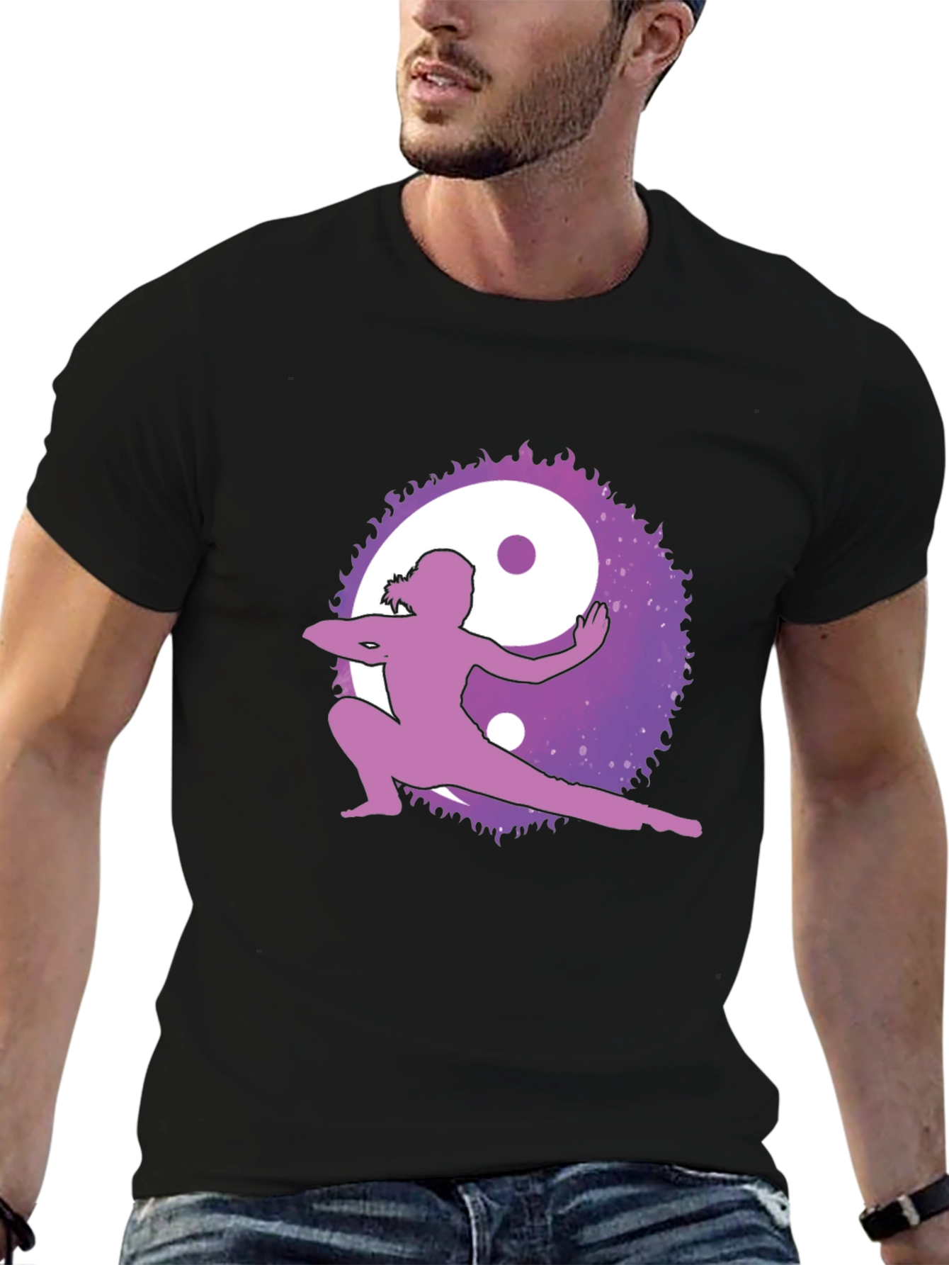 Yin Yang Martial Arts Graphic Tee