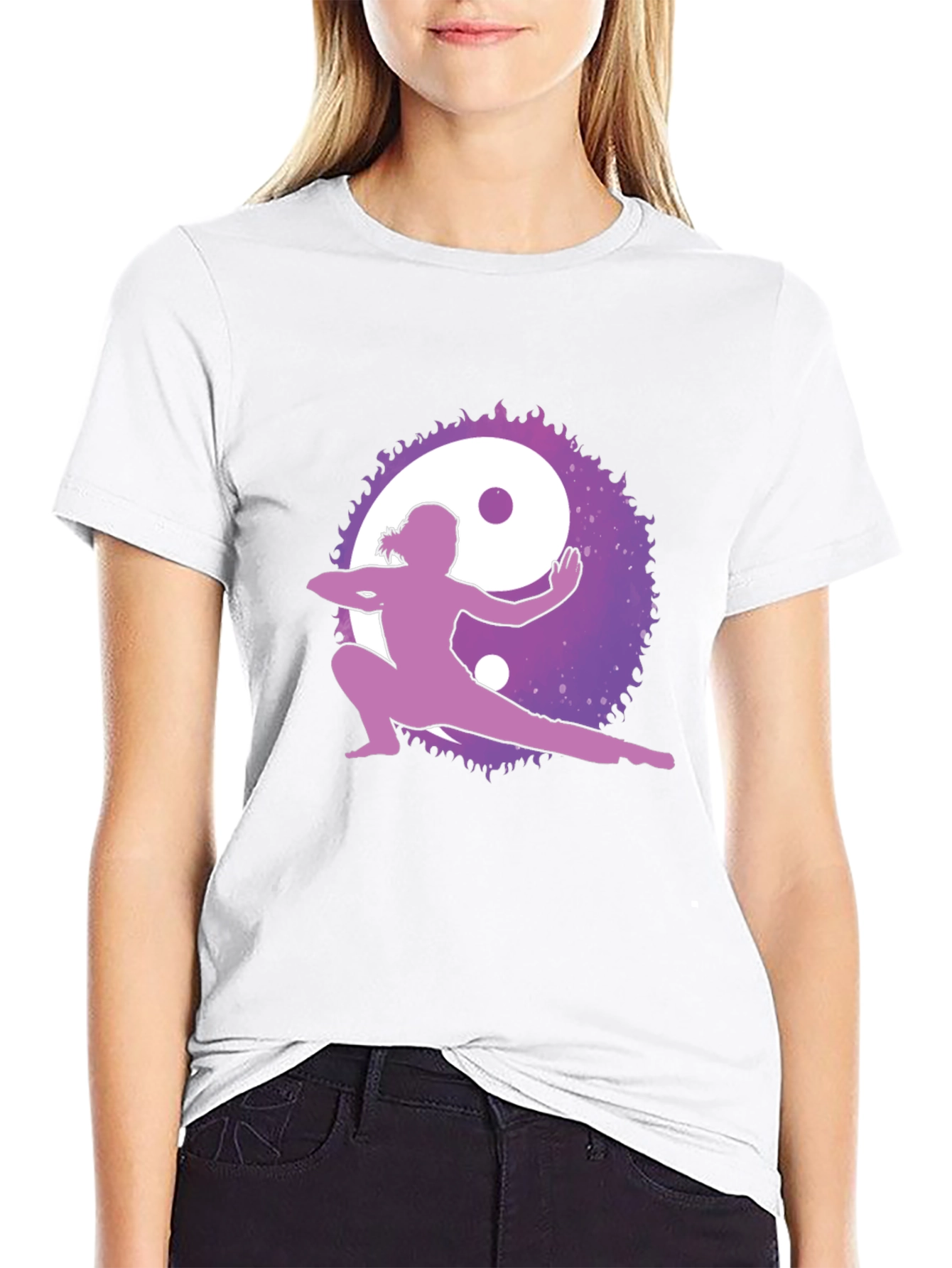 Yin Yang Martial Arts Graphic Tee