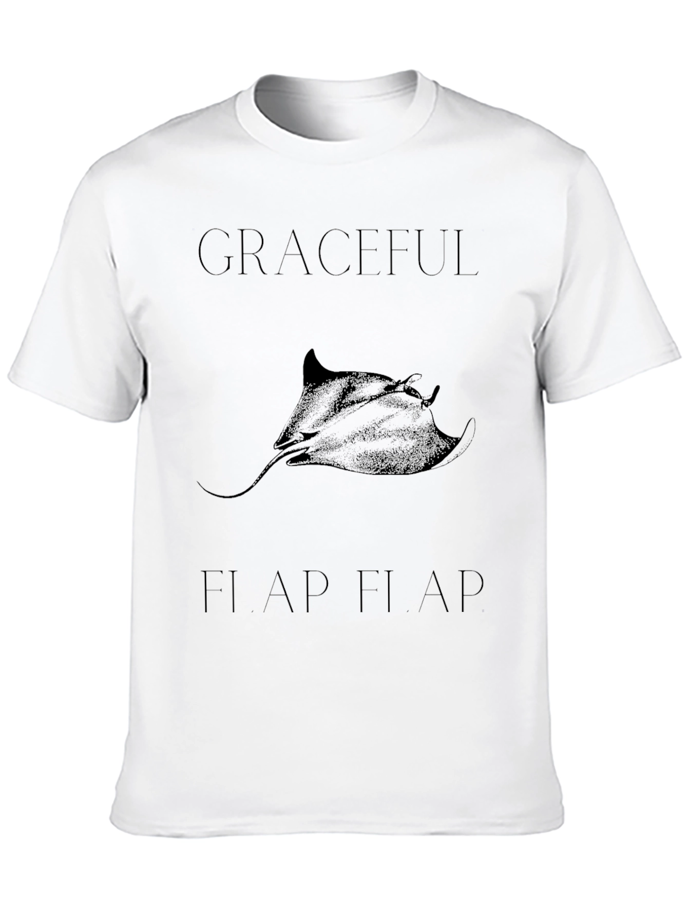 Graceful Flap Flap Graphic T-Shirt