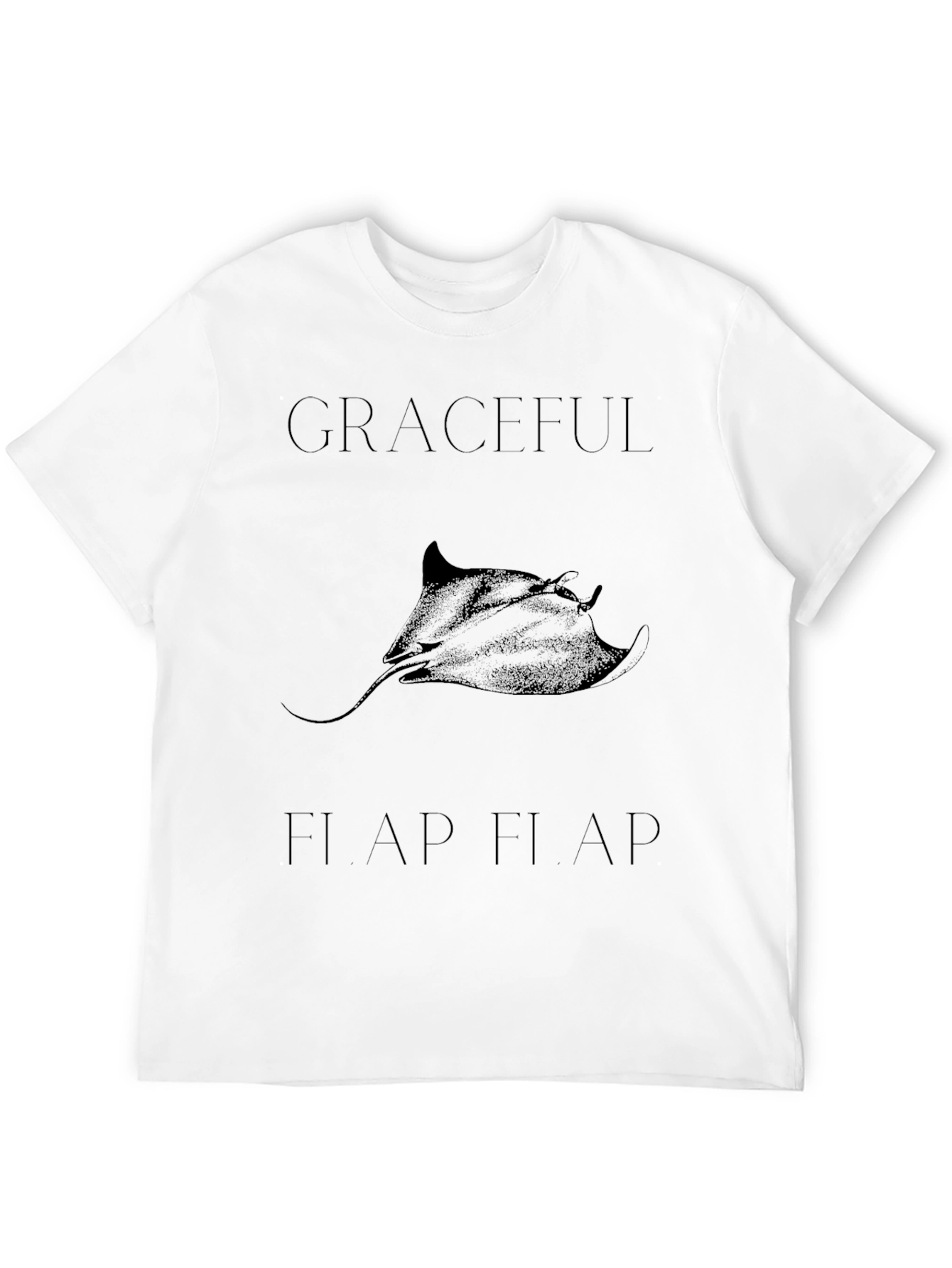 Graceful Flap Flap Graphic T-Shirt