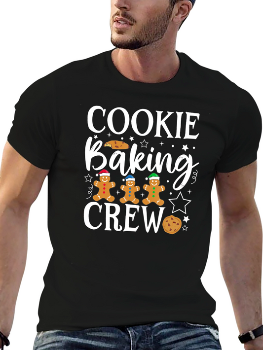 Cookie Baking Crew Graphic T-Shirt