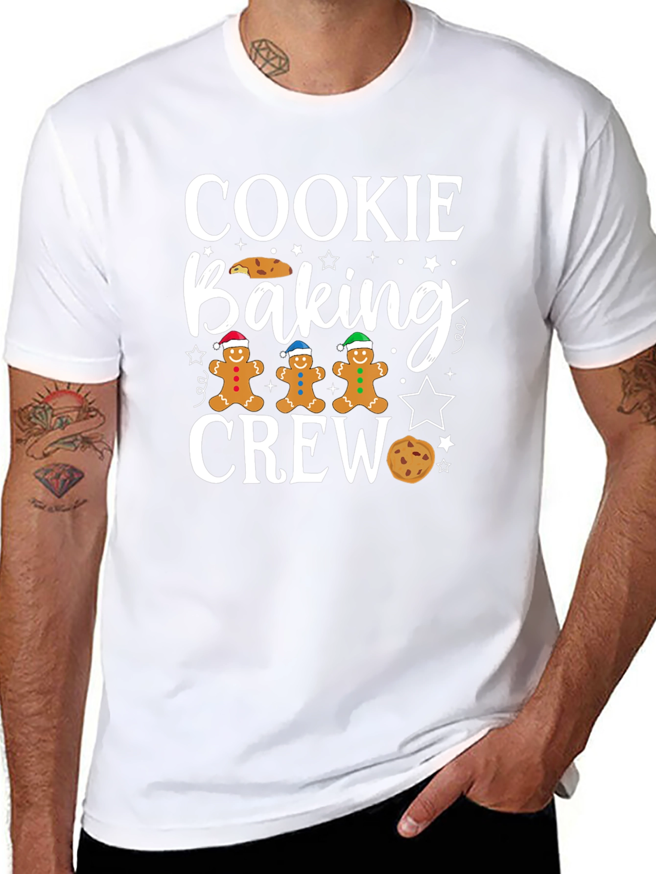 Cookie Baking Crew Graphic T-Shirt