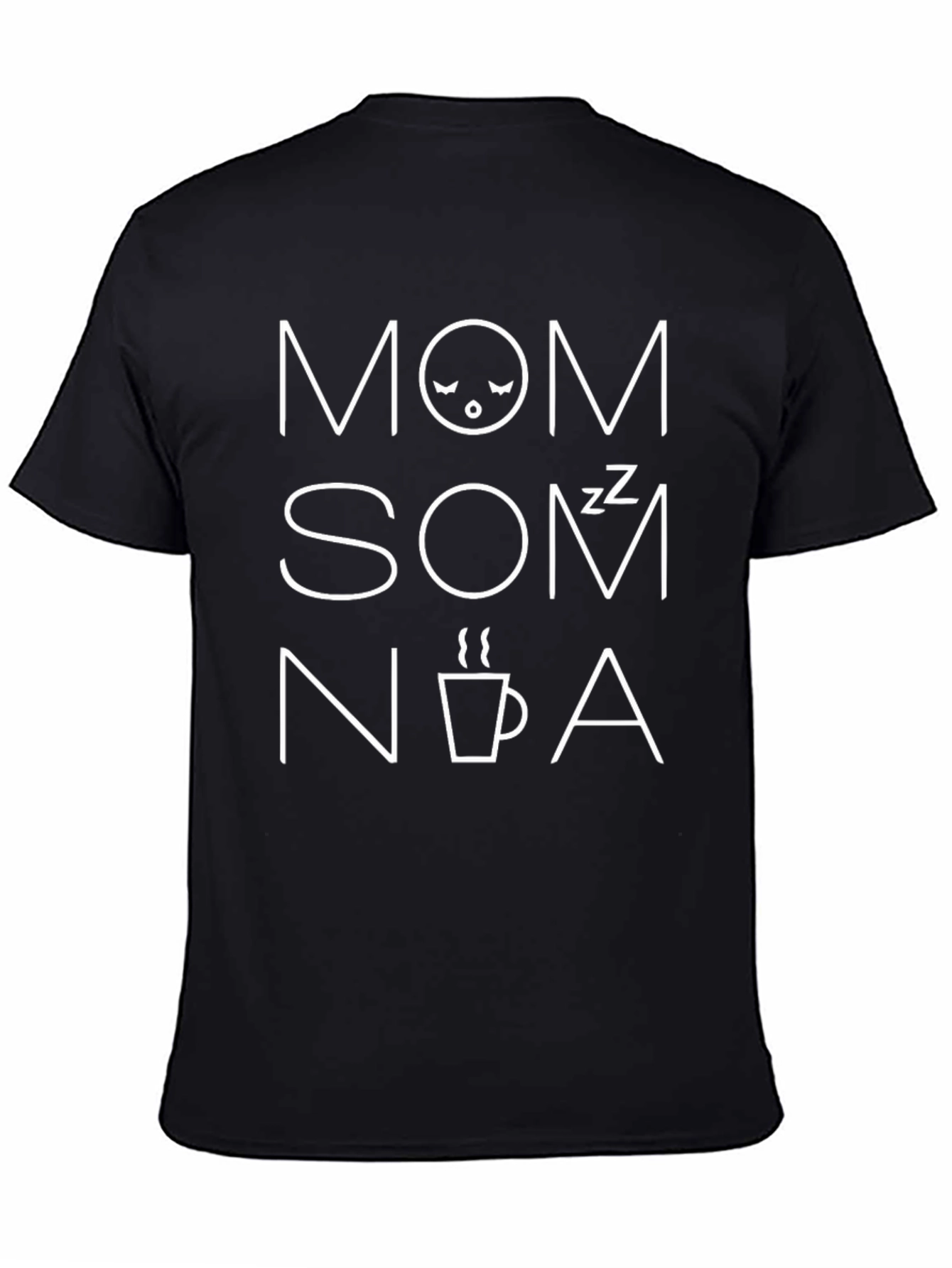 Mom Som N Coffee A Graphic T-Shirt