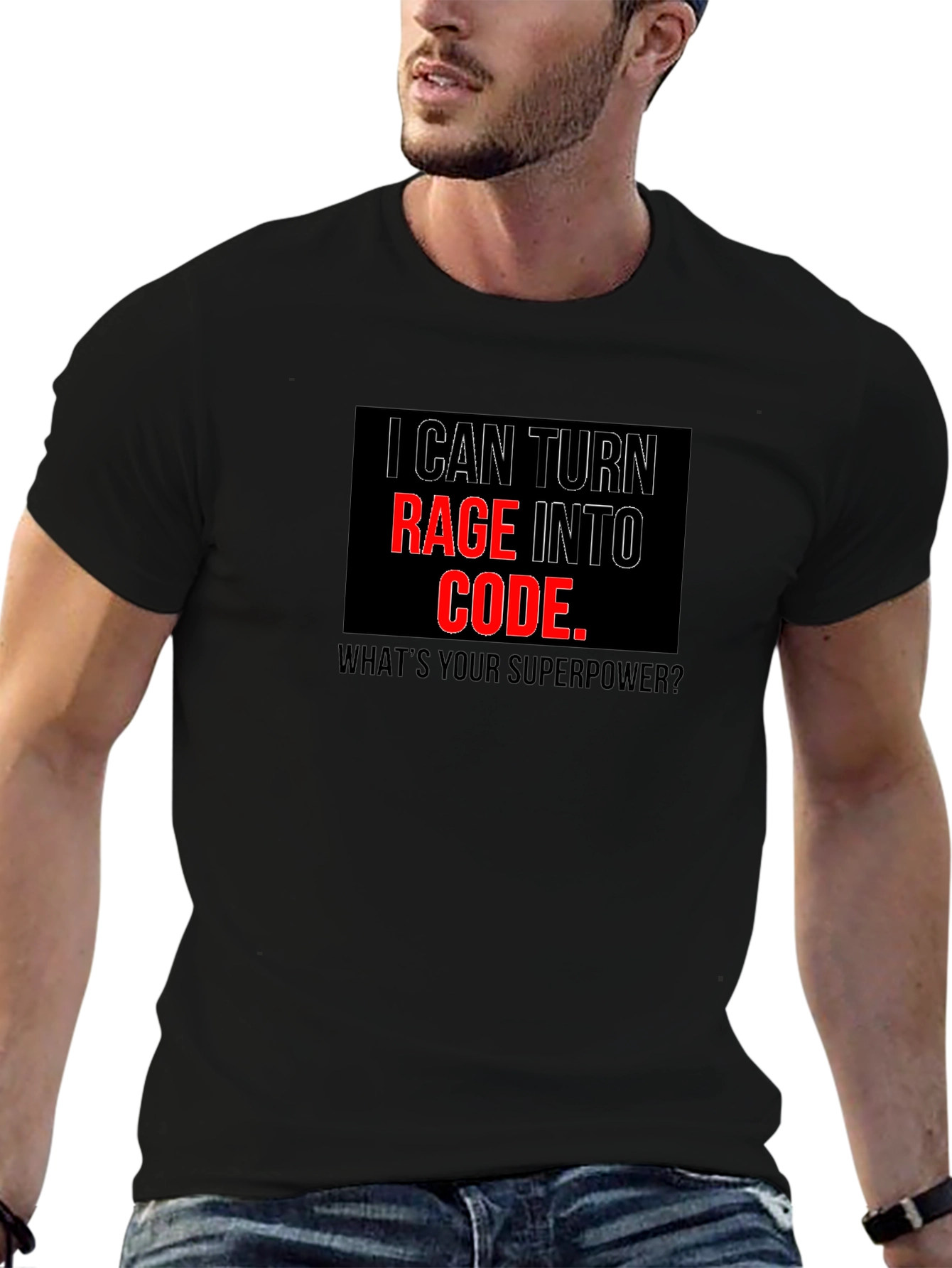 Rage to Code Graphic T-Shirt