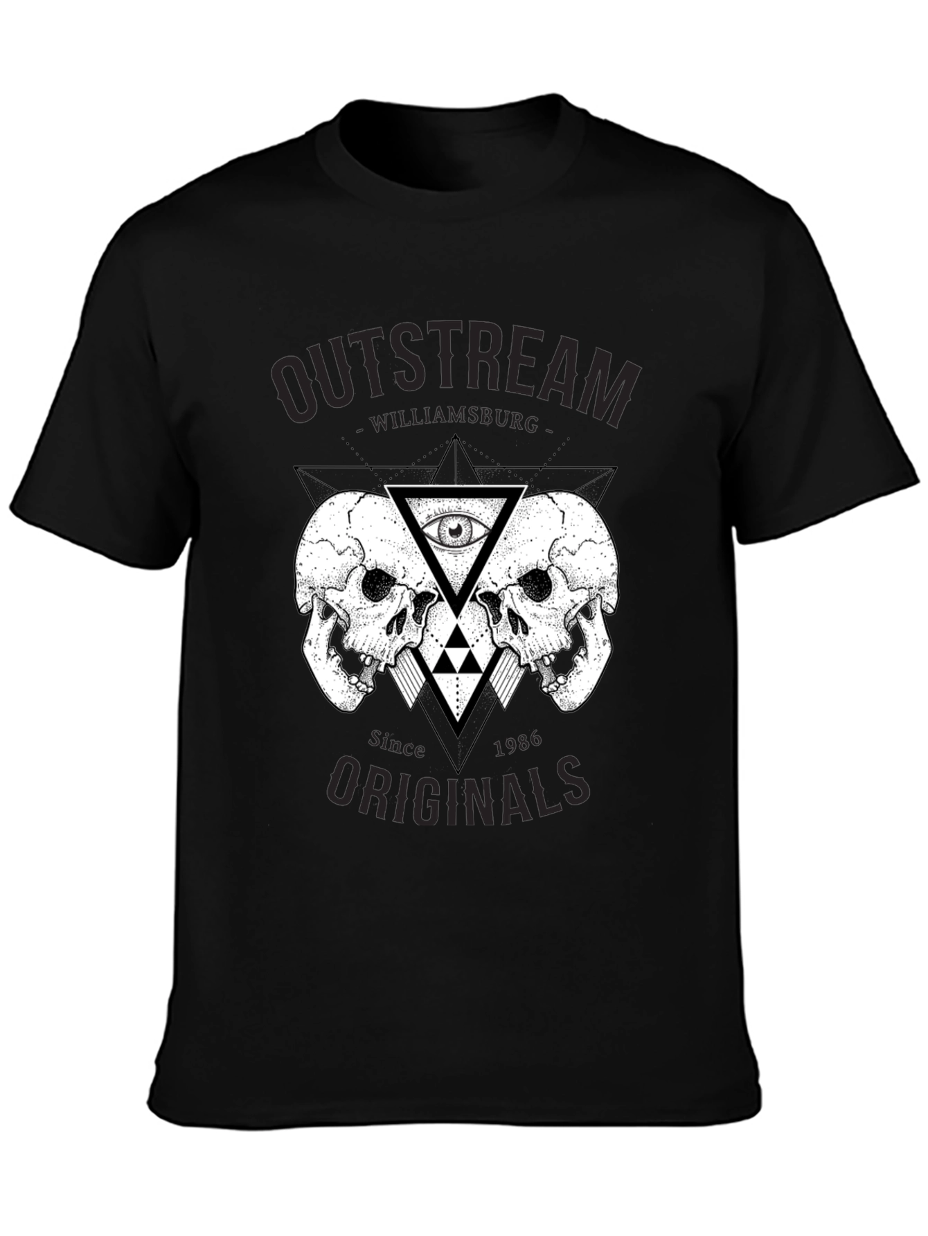 Outstream Originals Skull Graphic Tee