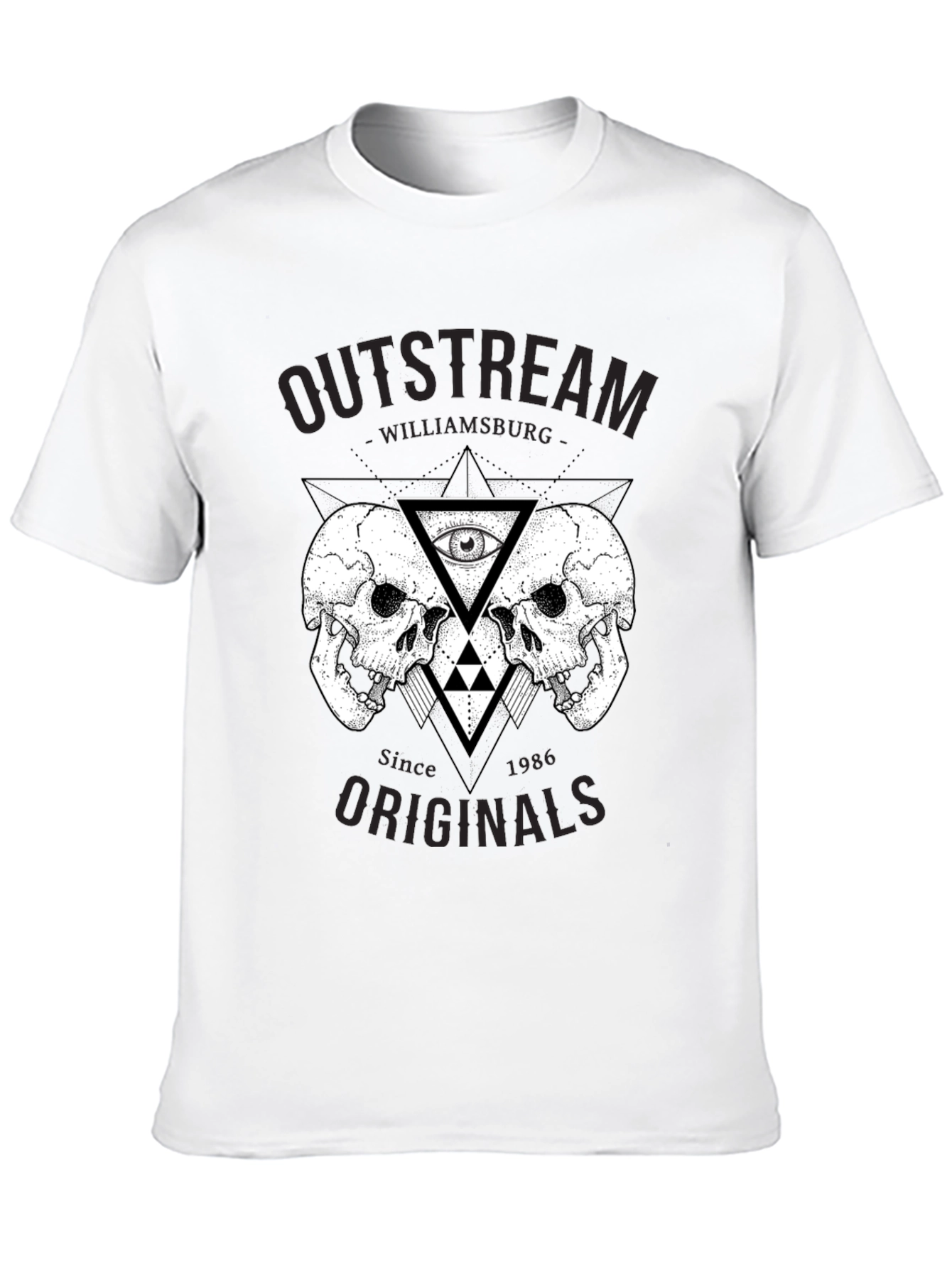 Outstream Originals Skull Graphic Tee