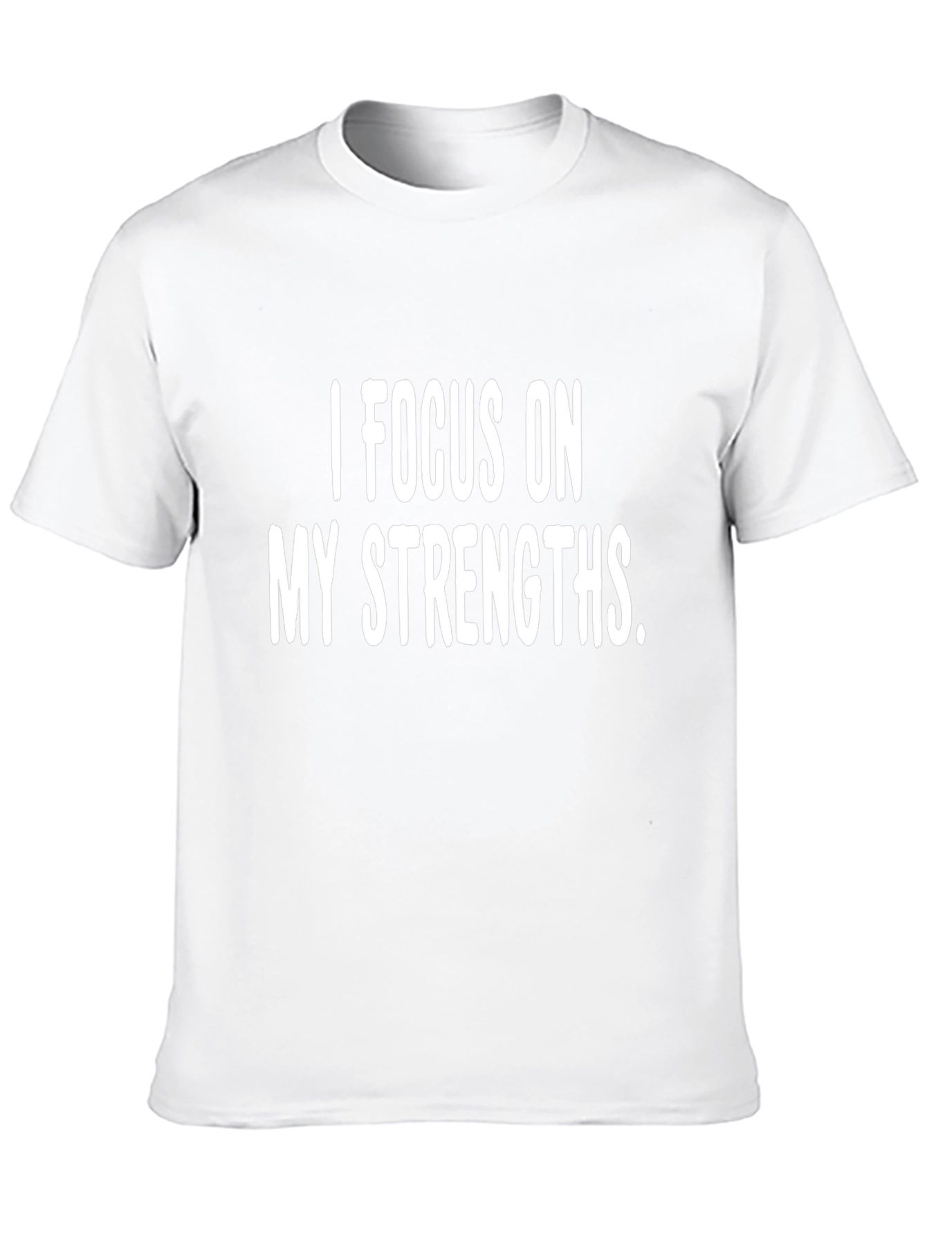 Focus on Strengths Graphic Tee - Motivational Shirt