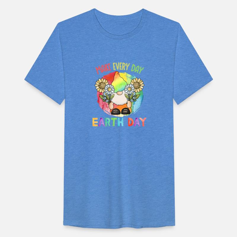 Make every day Earth day - Watercolor Gnome