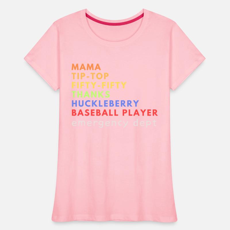 Mama tip-top fifty-fifty thanks huckleberry