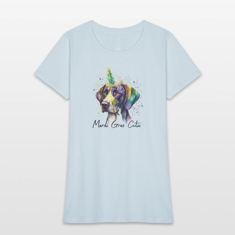 Mardi Gras Cutie English Pointer