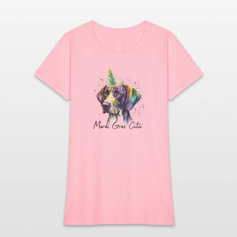 Mardi Gras Cutie English Pointer